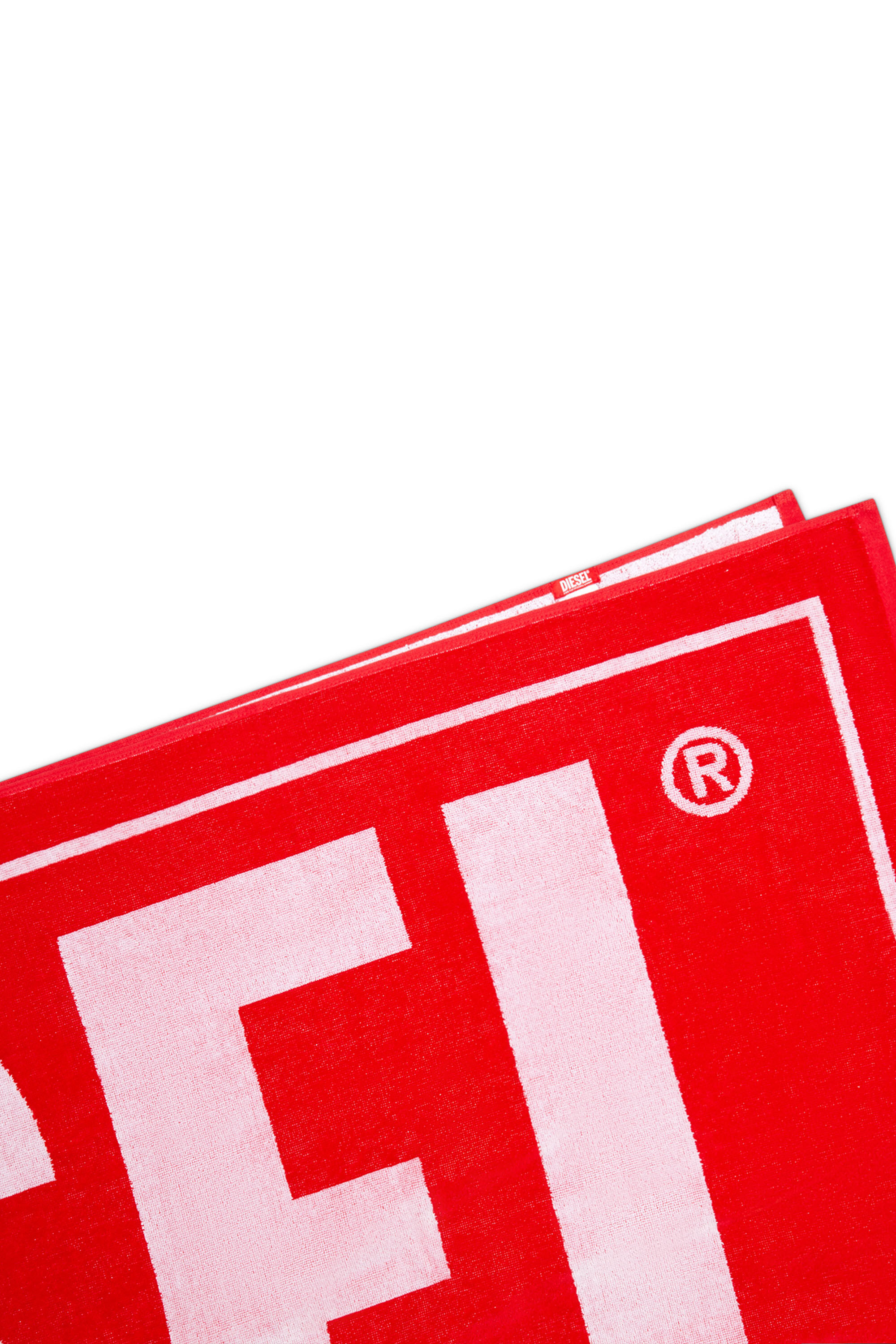 Diesel - BMT-HELLERI, Herren Strandtuch mit Successful-Logo in Rot - 3
