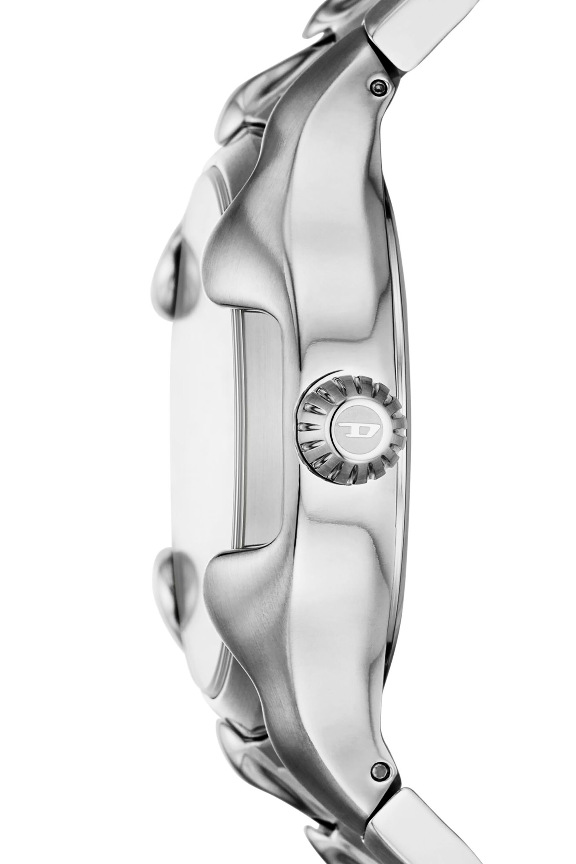 Diesel - DZ2185, Montre Vert en acier inoxydable Homme in Gris argenté - 3