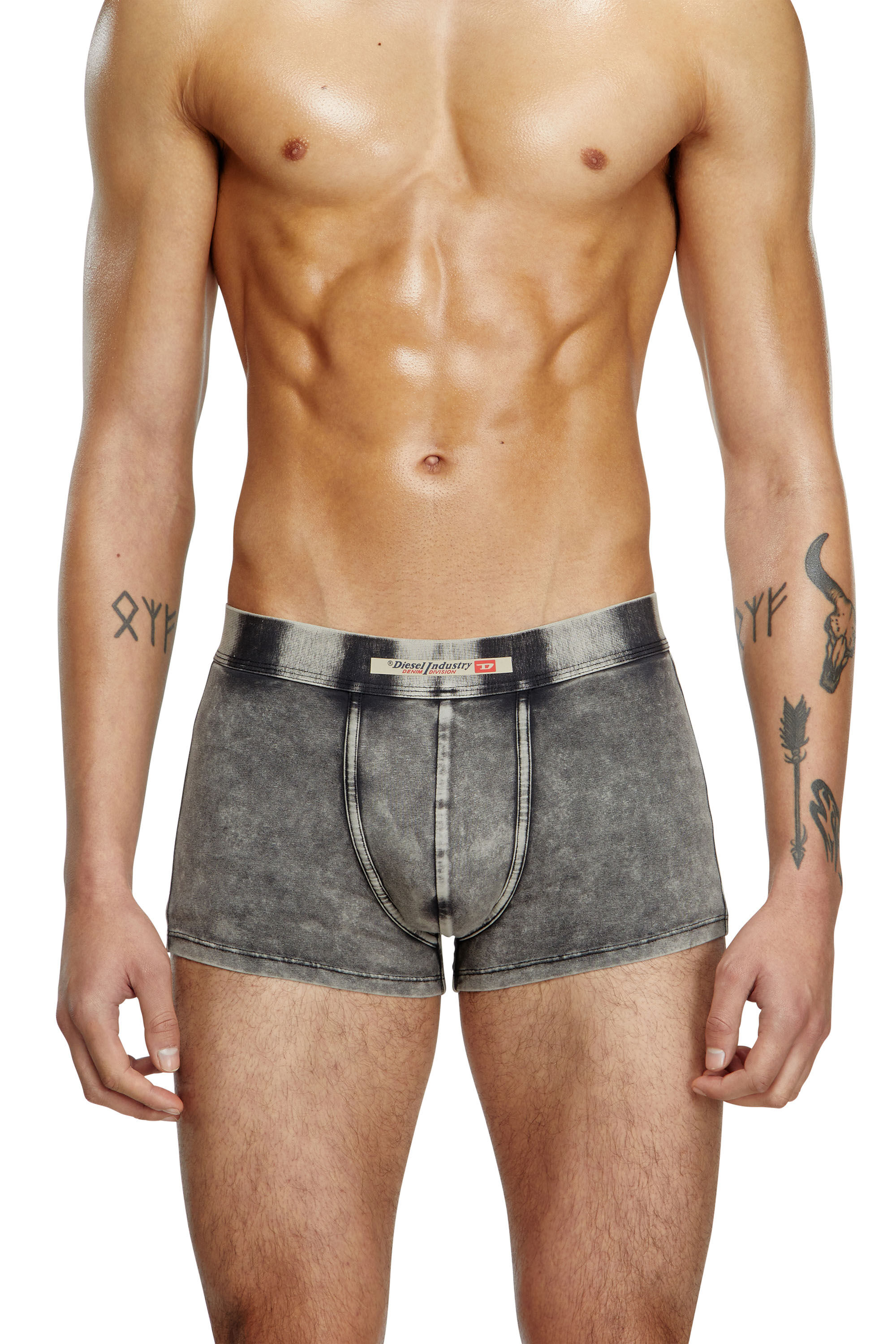 Diesel - UMBX-DAMIEN-H, Herren Retropants aus Denim-Effekt-Baumwolle in Schwarz - 3