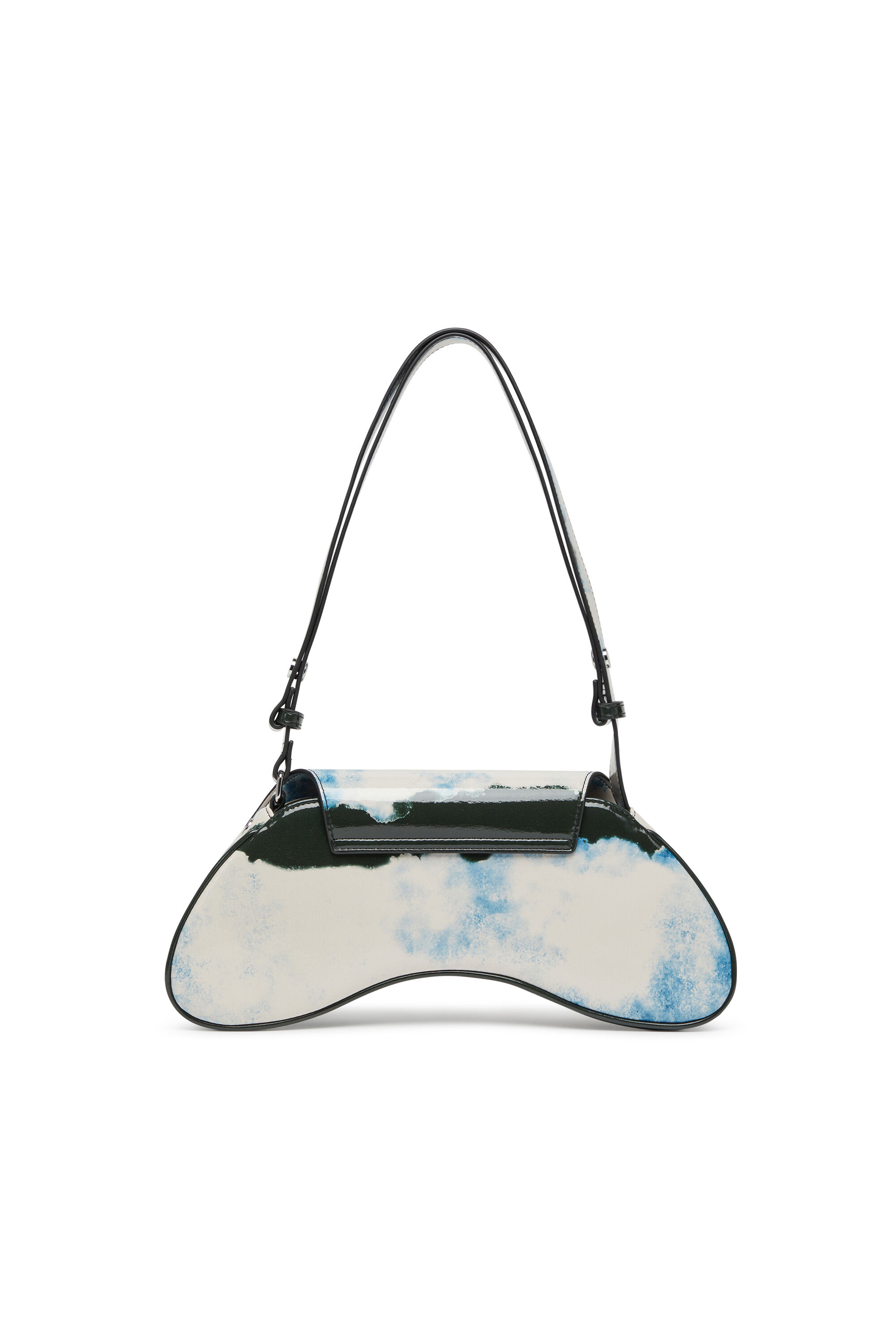 Diesel - PLAY CROSSBODY, Play-Sac à bandoulière en PU glossy imprimé Femme in Polychrome - 3