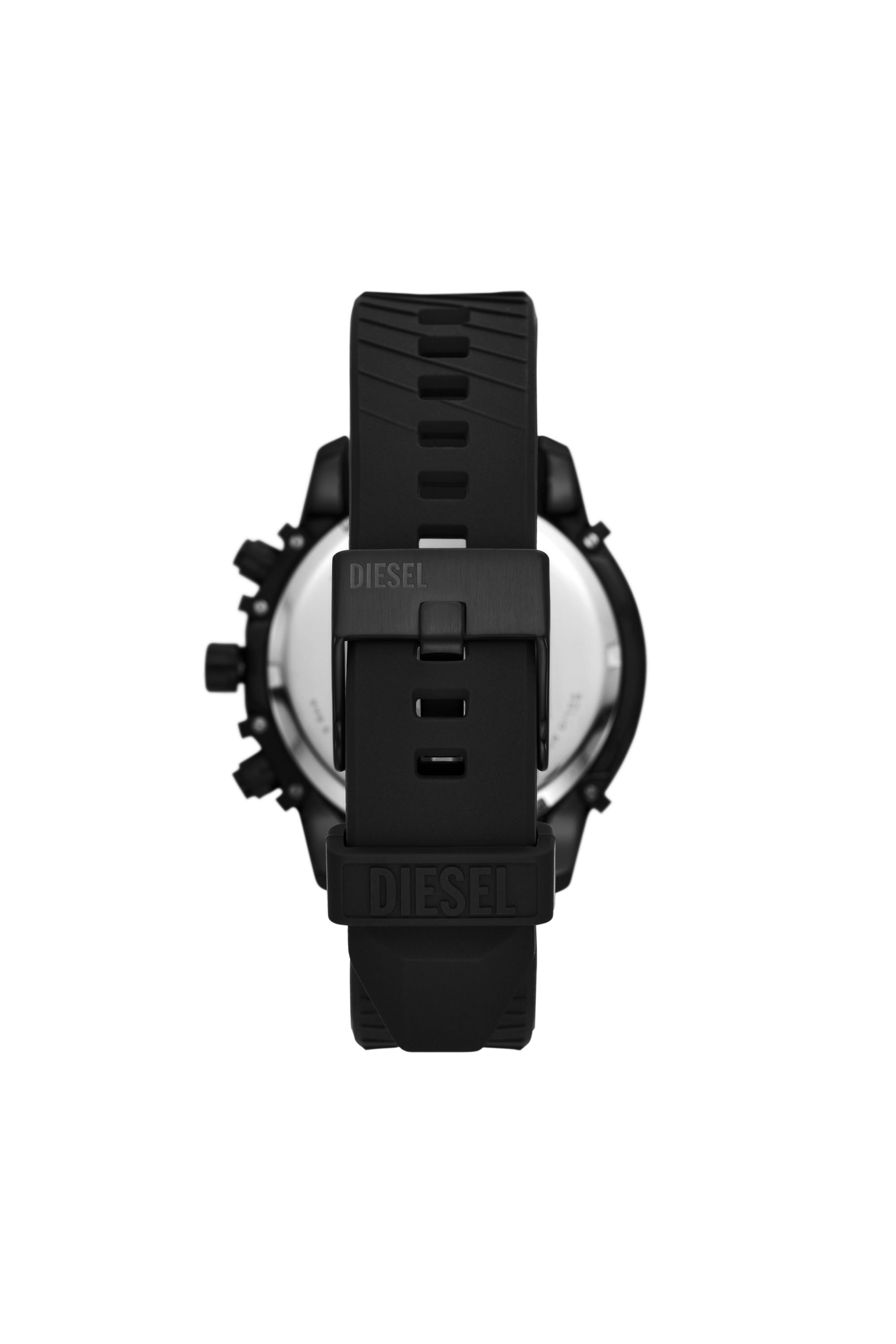 Diesel - DZ4650, Set montre Griffed en silicone et bracelet Homme in Noir - 2