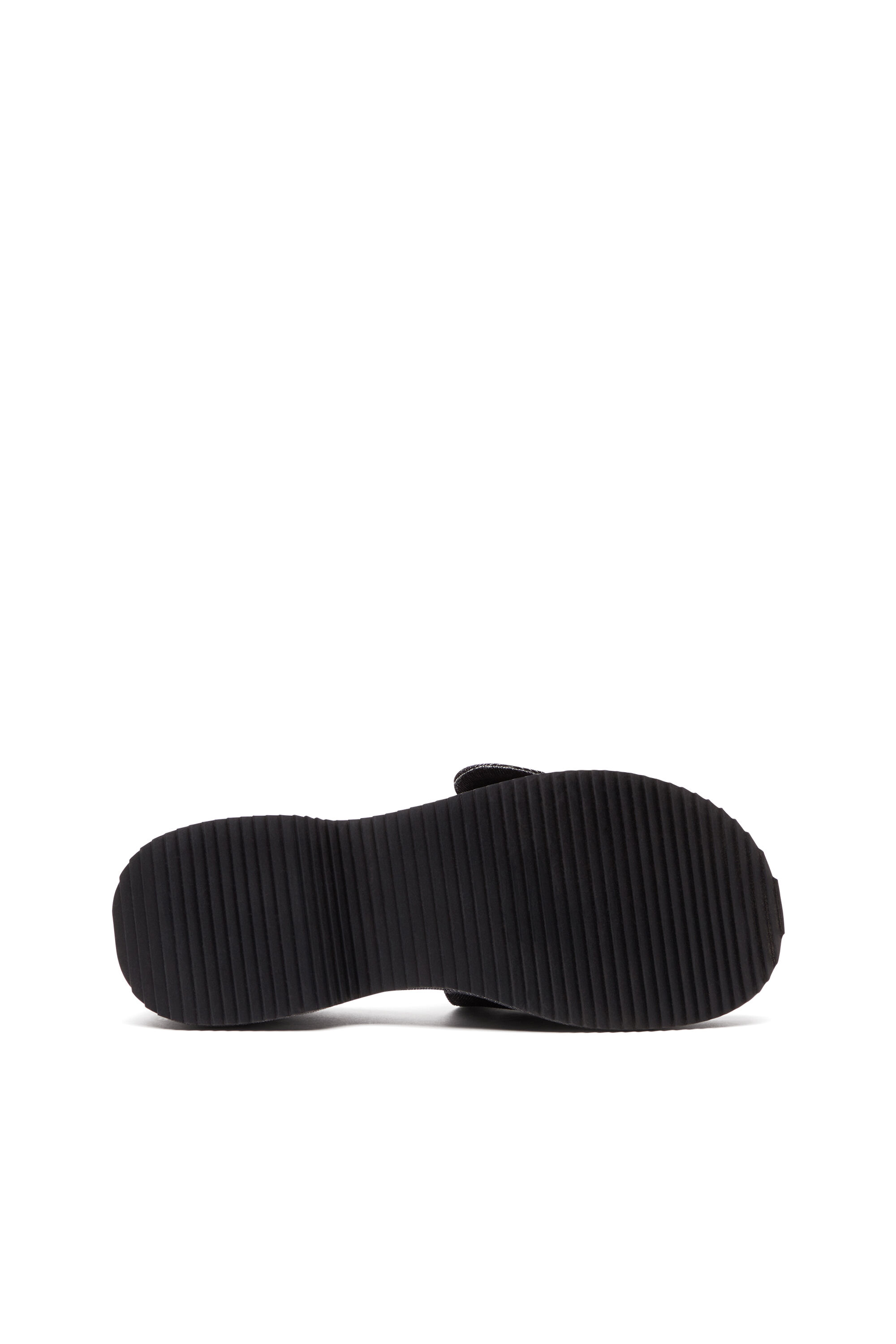 Diesel - SA-OVAL D PF W, Damen Sa-Oval D-Slide-Sandaletten aus Denim mit Oval D-Riemen in Schwarz - 5