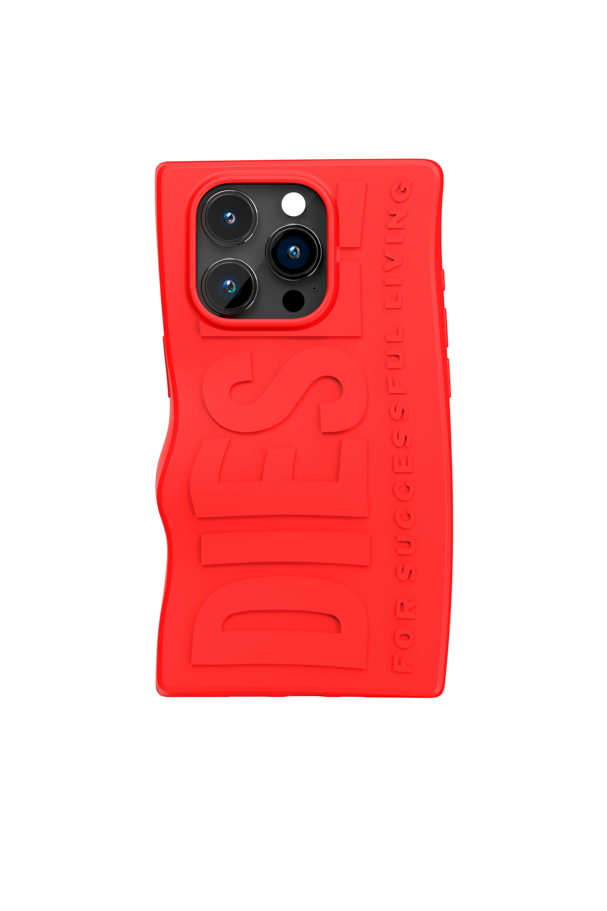 Diesel - 54117 MOULDED CASE, Cover D By iP15 Pro Unisex in Rosso - 2