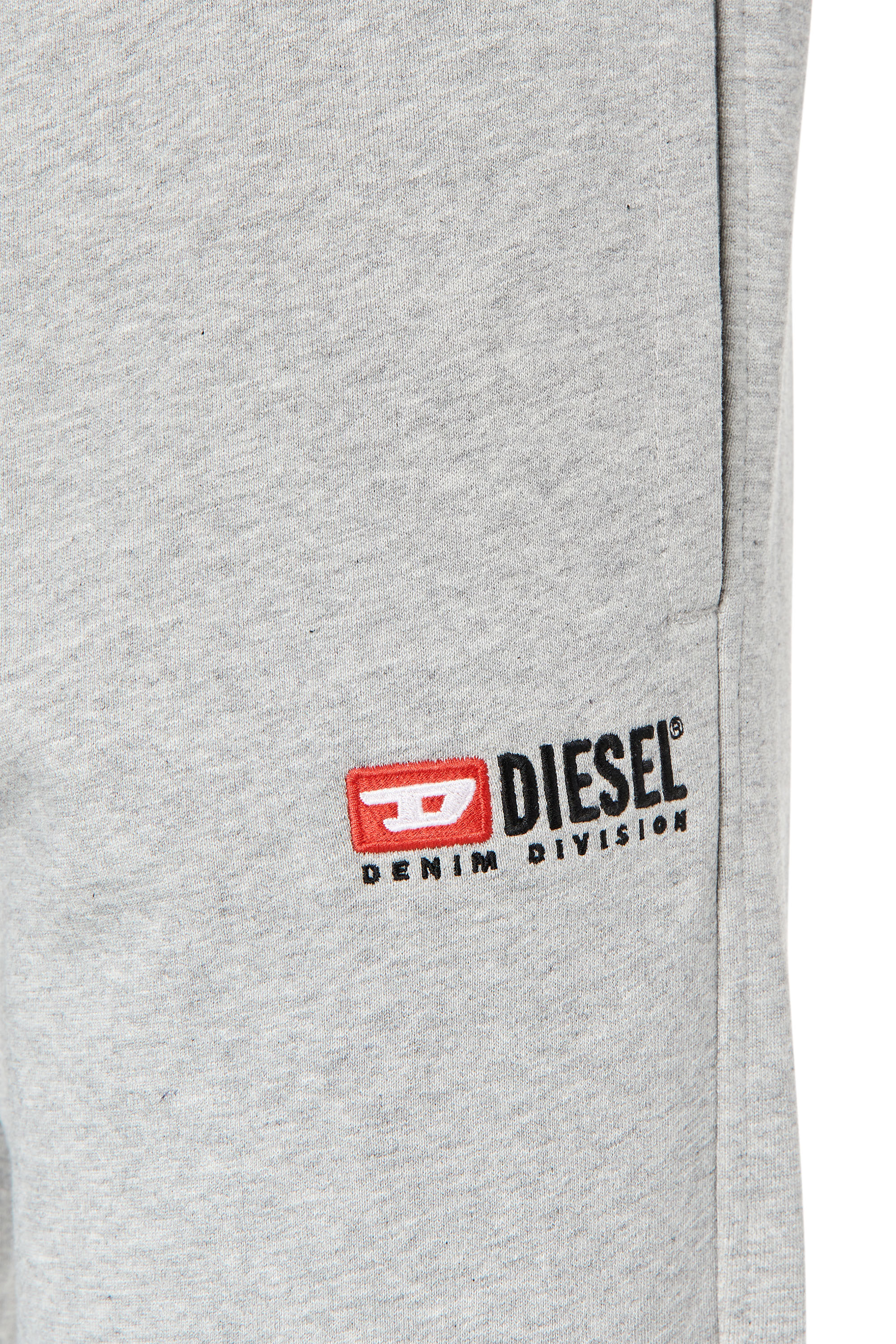 Diesel - P-TARY-DIV, Pantaloni tuta con logo ricamato Uomo in Grigio - 5