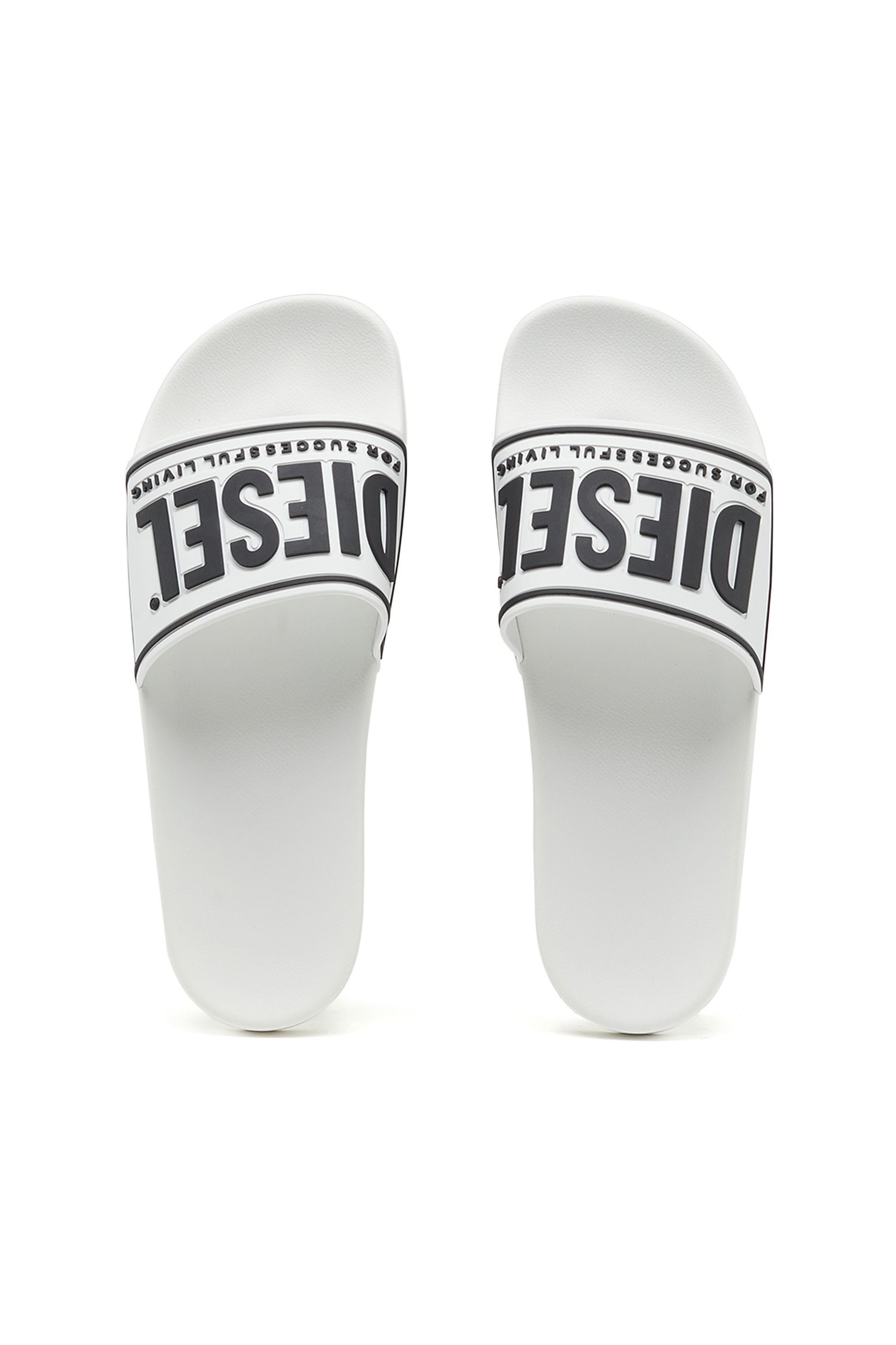 Diesel - SA-MAYEMI CC, Sa-Mayemi-Claquettes de piscine avec logo 3D Homme in Polychrome - 4