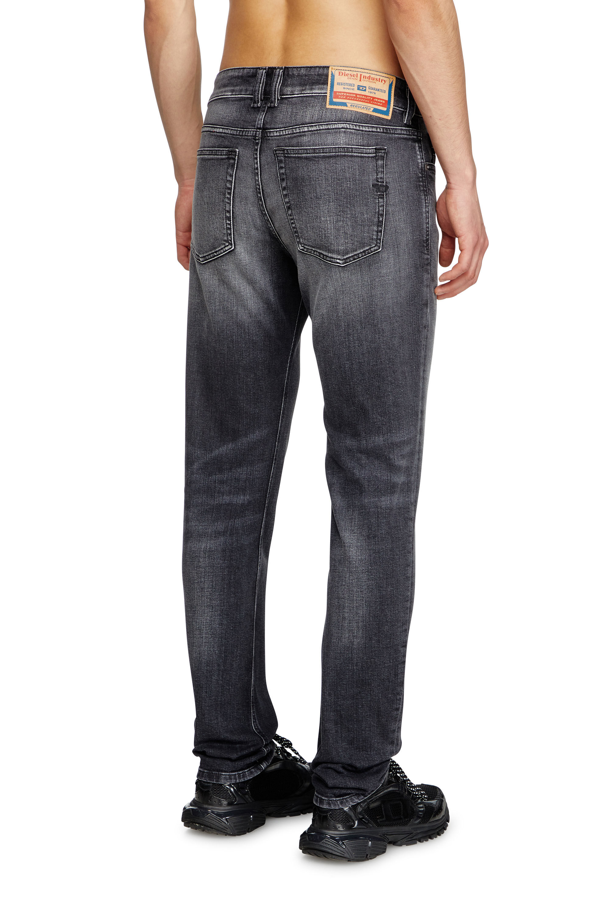 Diesel - Skinny Jeans 1979 Sleenker 09L01 Homme, Noir/Gris foncé - Image 4