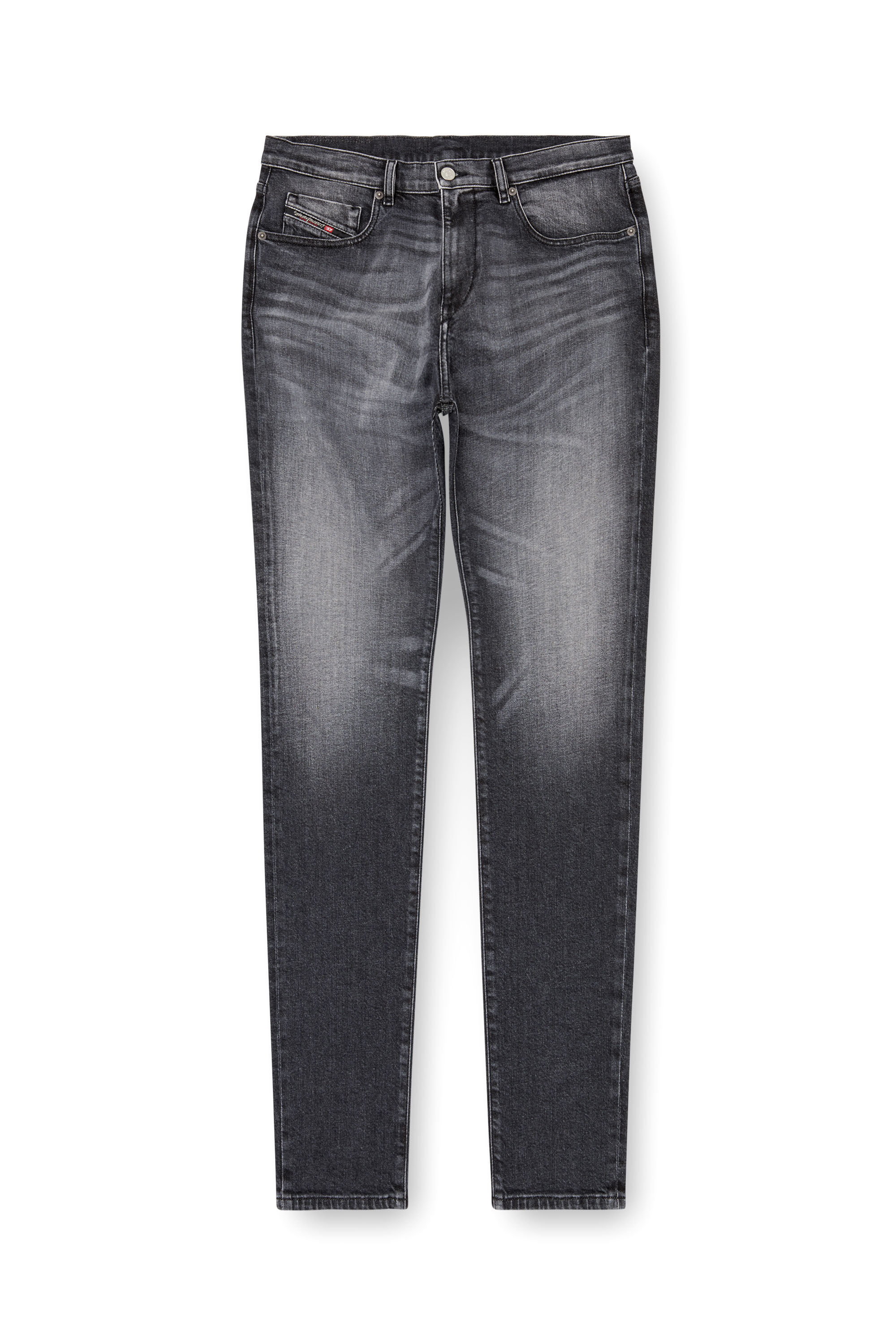 Diesel - Herren Slim Jeans 2019 D-Strukt 09L52, Schwarz/Dunkelgrau - 2