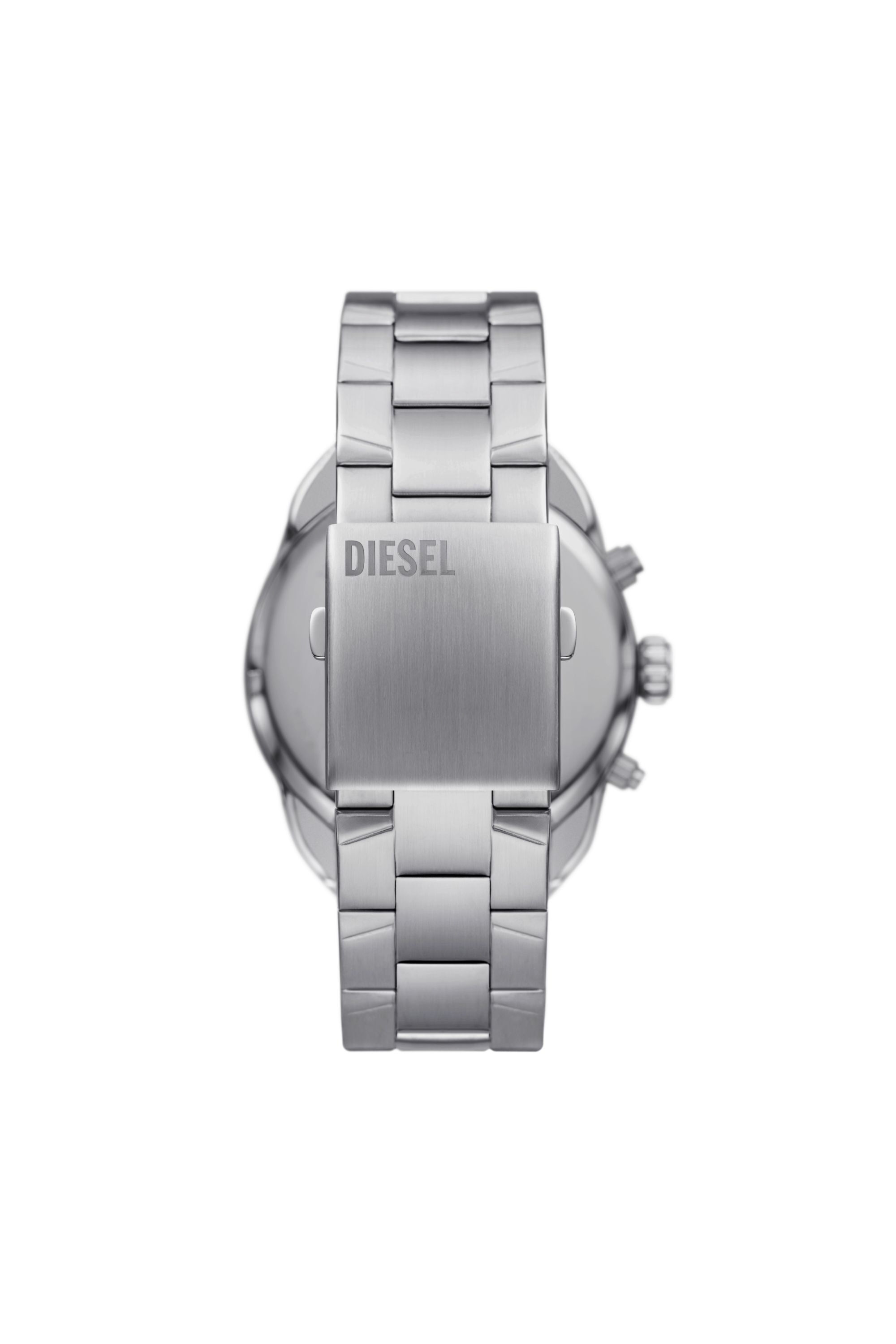 Diesel - DZ4655, Montre Spiked en acier inoxydable Homme in Gris argenté - 2
