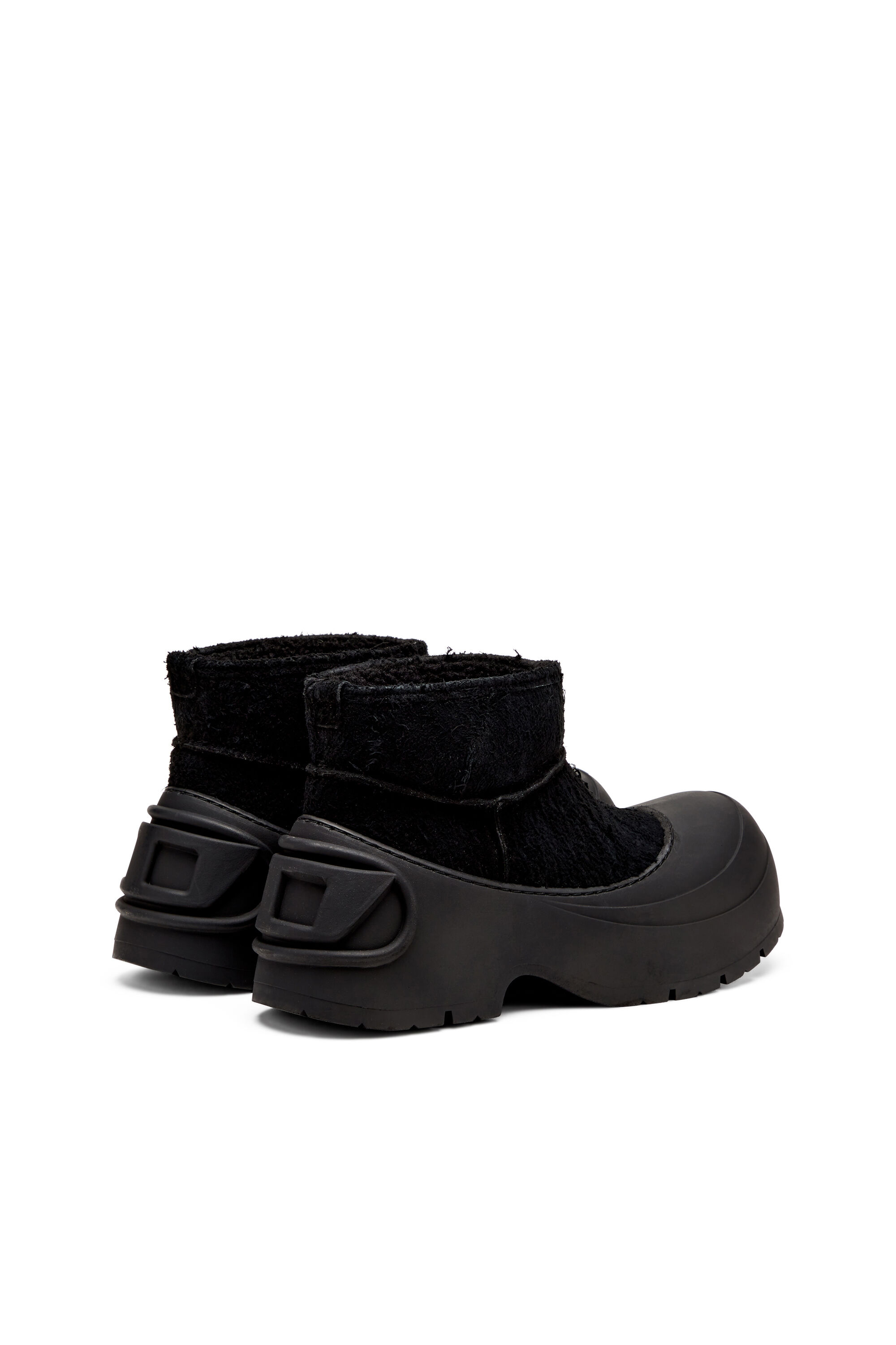 Diesel - D-DONALD MONTONE, D-Donald-Stivaletto chunky con suola carrarmato Uomo in Nero - 3