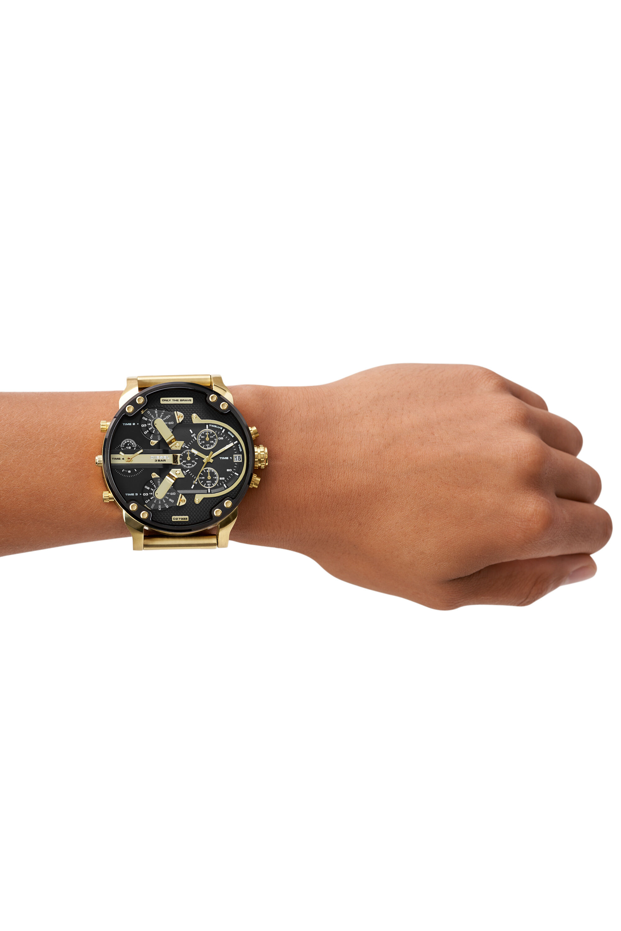 Diesel - DZ7333 MR. DADDY 2.0, Mr. Daddy 2.0 montre avec cadran multicouche Homme in Doré - 3