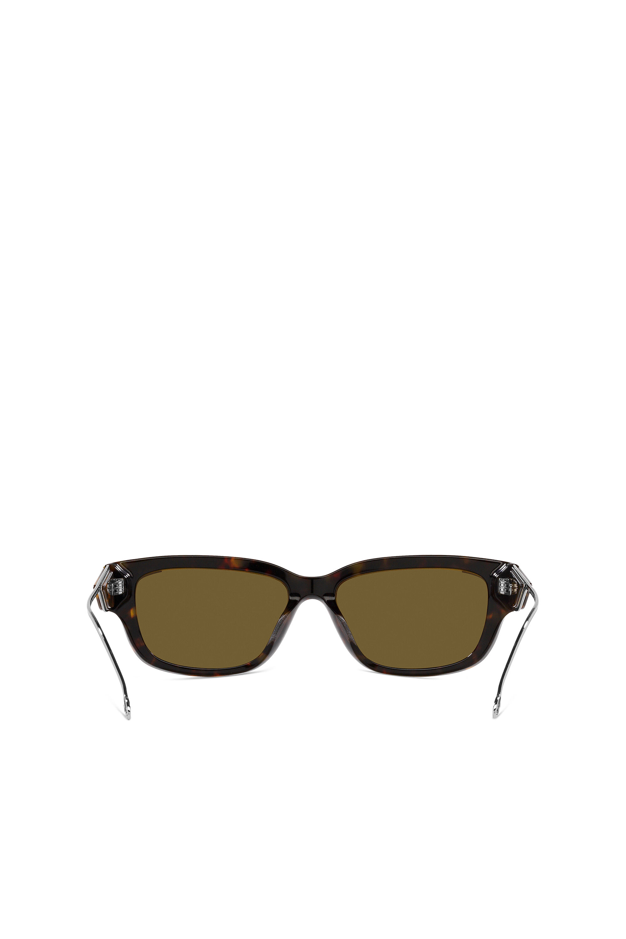 Diesel - 0DL2002 SIZE 56, Lunettes de soleil rectangulaires Mixte in Marron - 3