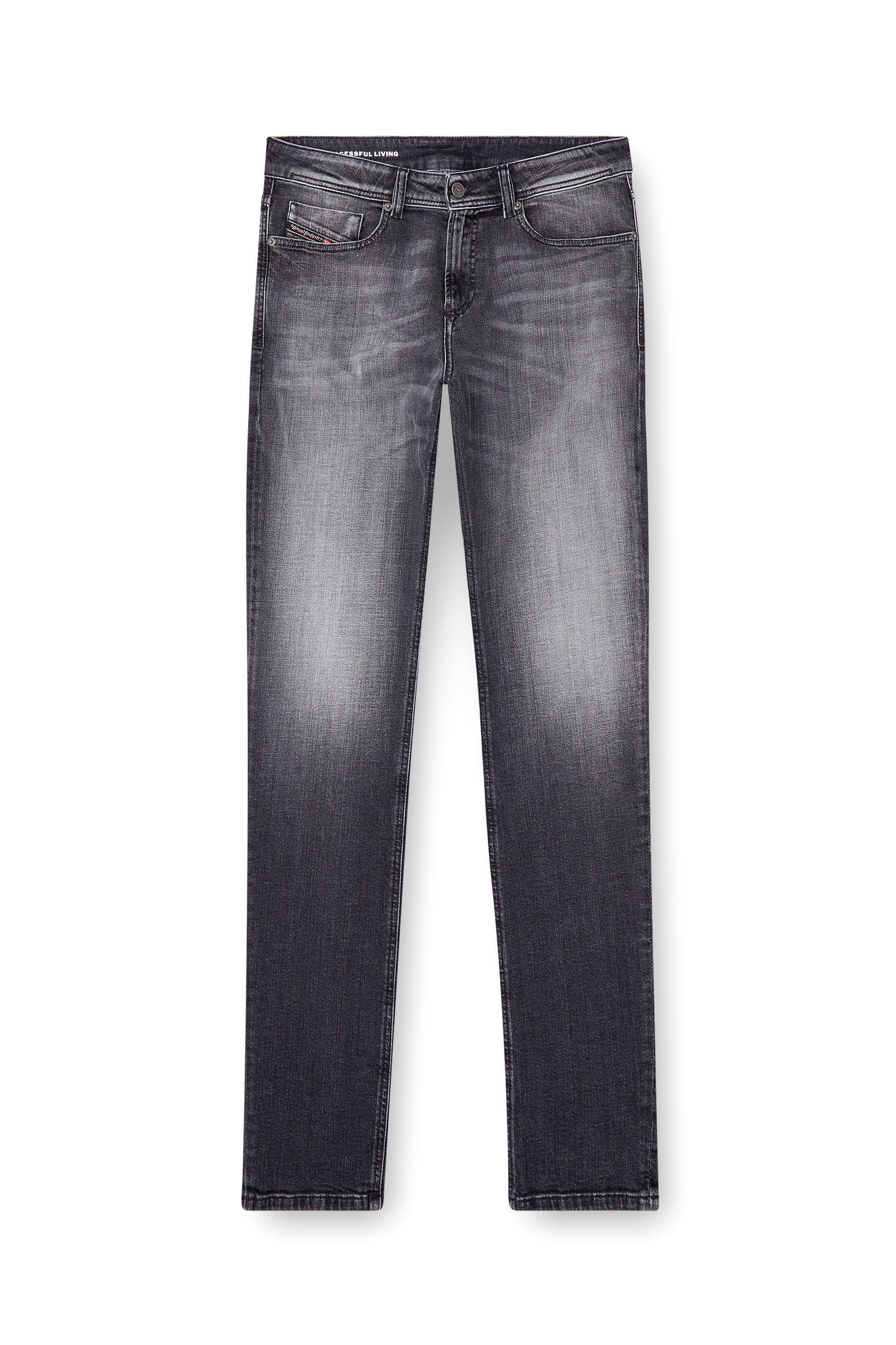 Diesel - Skinny Jeans 1979 Sleenker 09L01 Homme, Noir/Gris foncé - Image 2