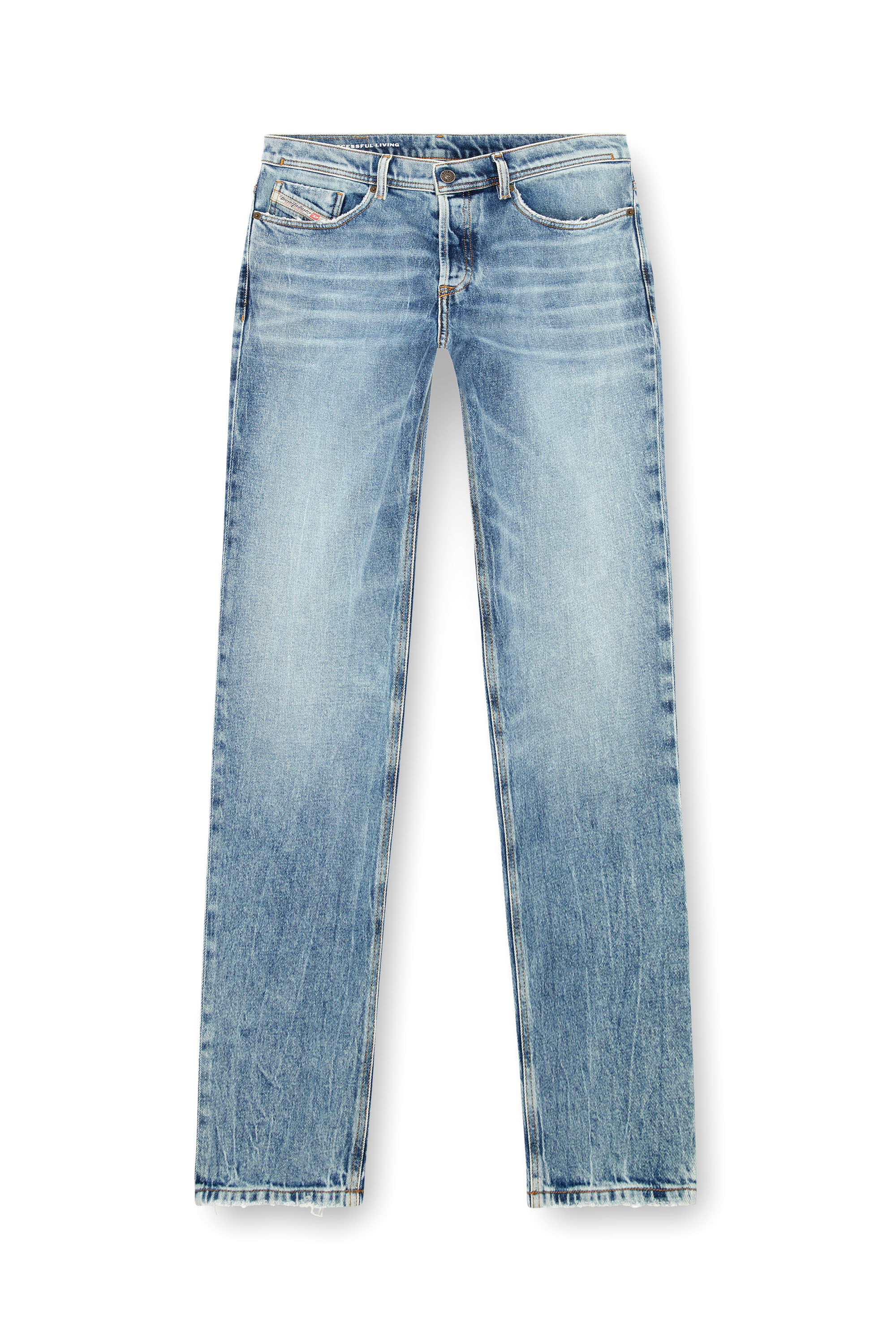 Diesel - Herren Regular Jeans 2023 D-Finitive 09J54, Mittelblau - 3