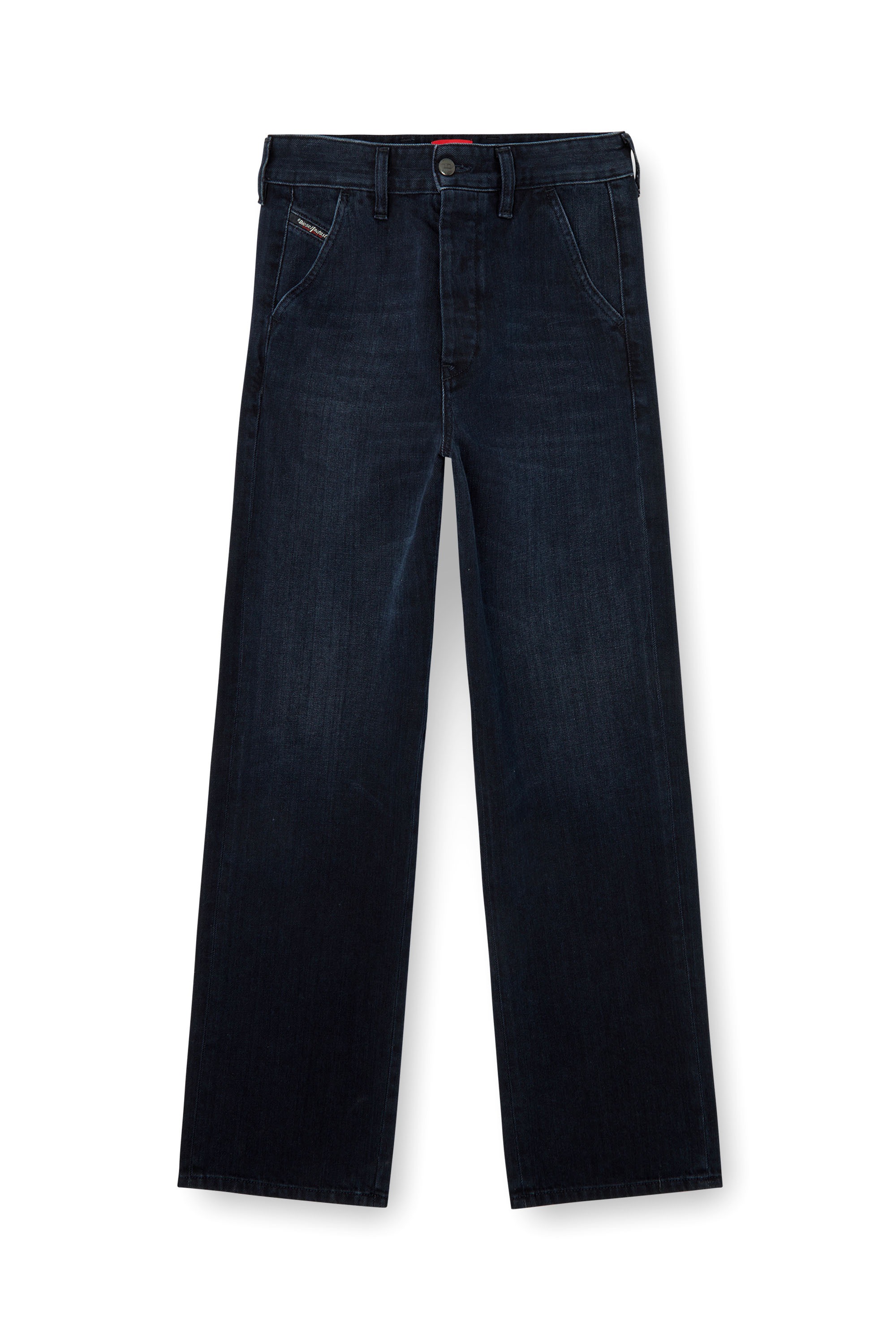 Diesel - Regular Jeans D-Phant-chino 09L54 Unisex, Blu Scuro - Image 3