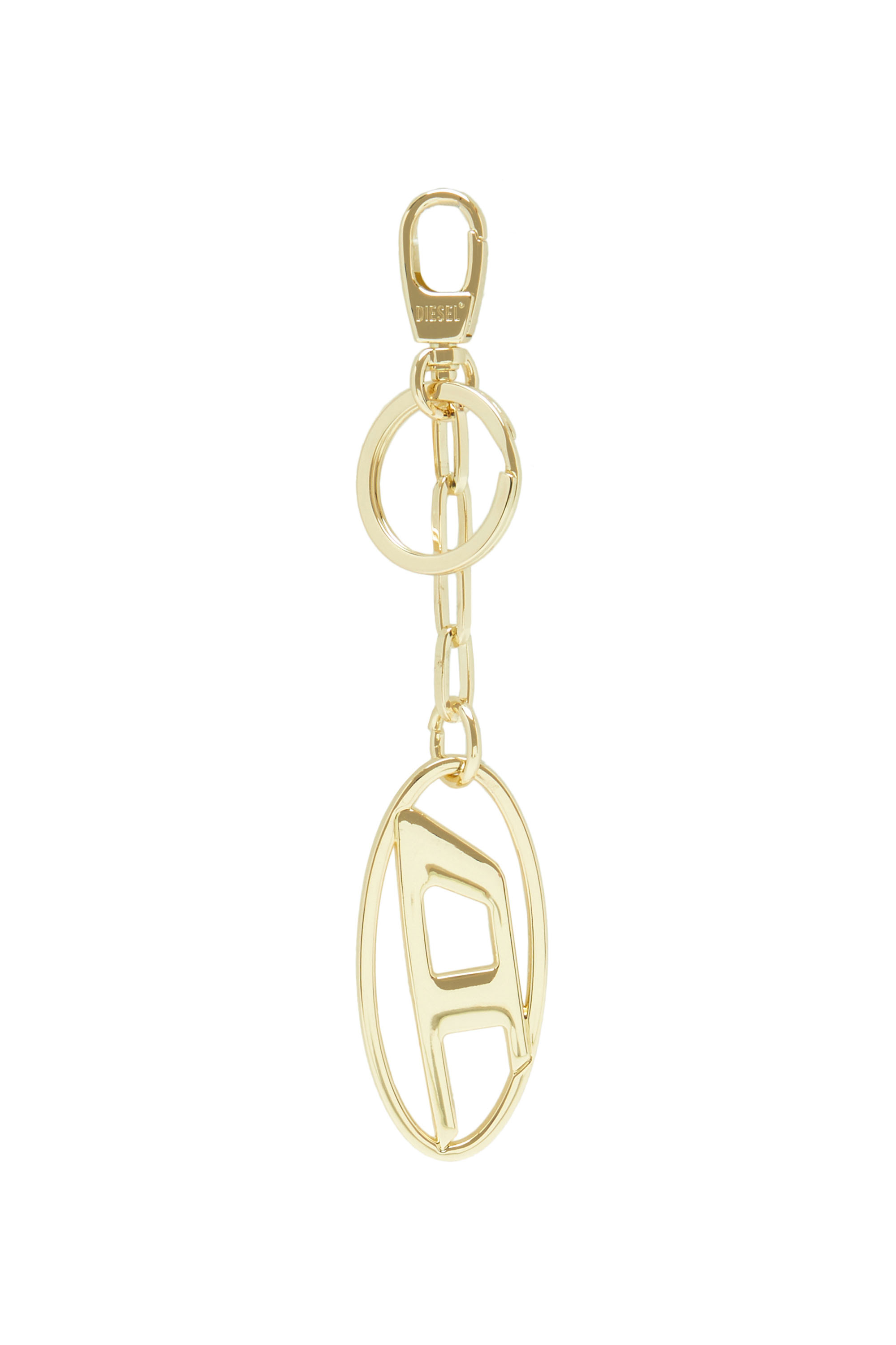 Diesel - HOLY-C, Unisex Schlüsselanhänger aus Metall mit Logo-Plakette in Gold - 1