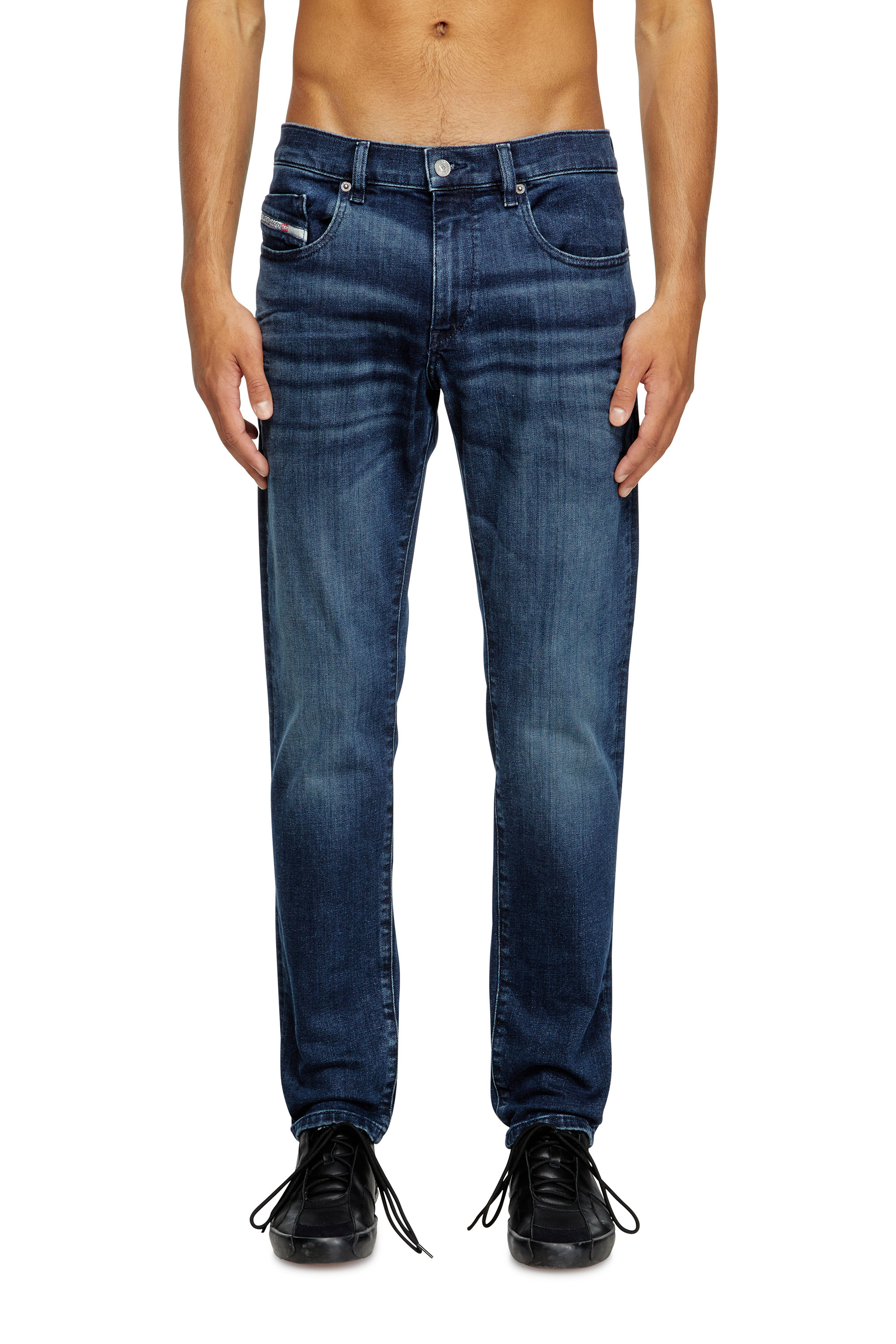 Diesel - Slim Jeans 2019 D-Strukt 0GRDJ Uomo, Blu Scuro - Image 1