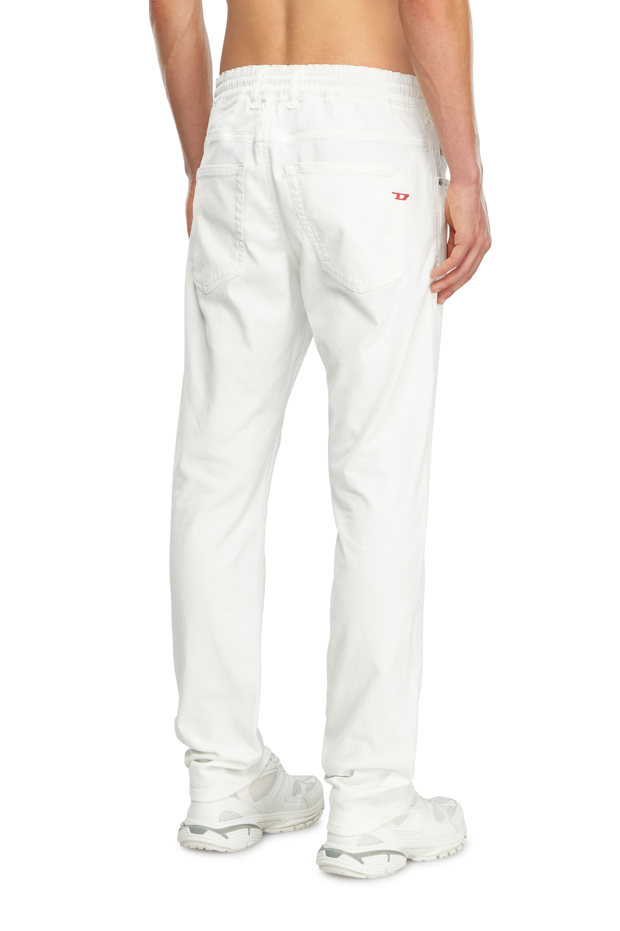 Diesel - Herren Regular 2030 D-Krooley Joggjeans® 068HX, Weiß - 4