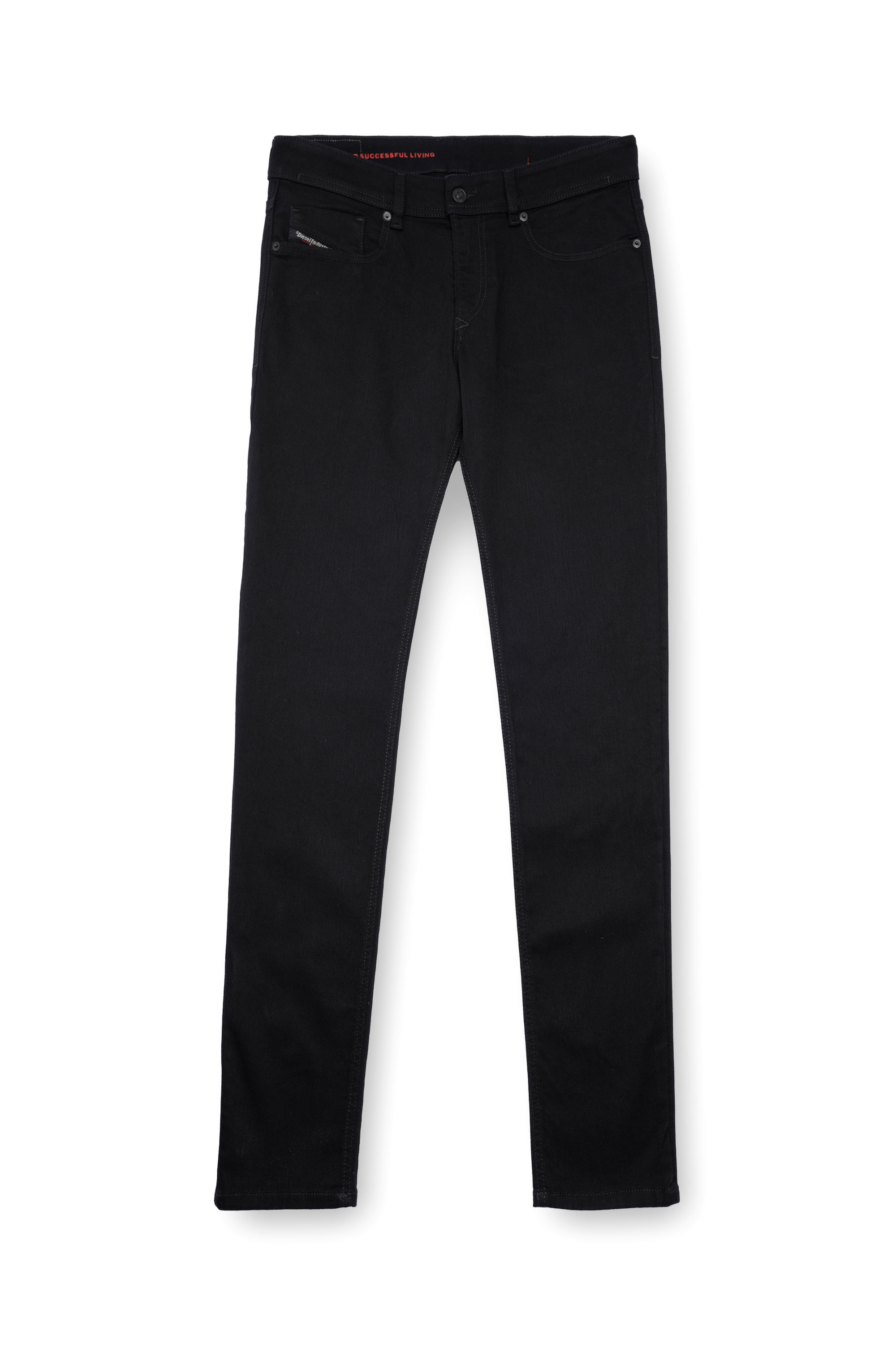 Diesel - Skinny Jeans 1979 Sleenker 09C51 Homme, Noir/Gris foncé - Image 3