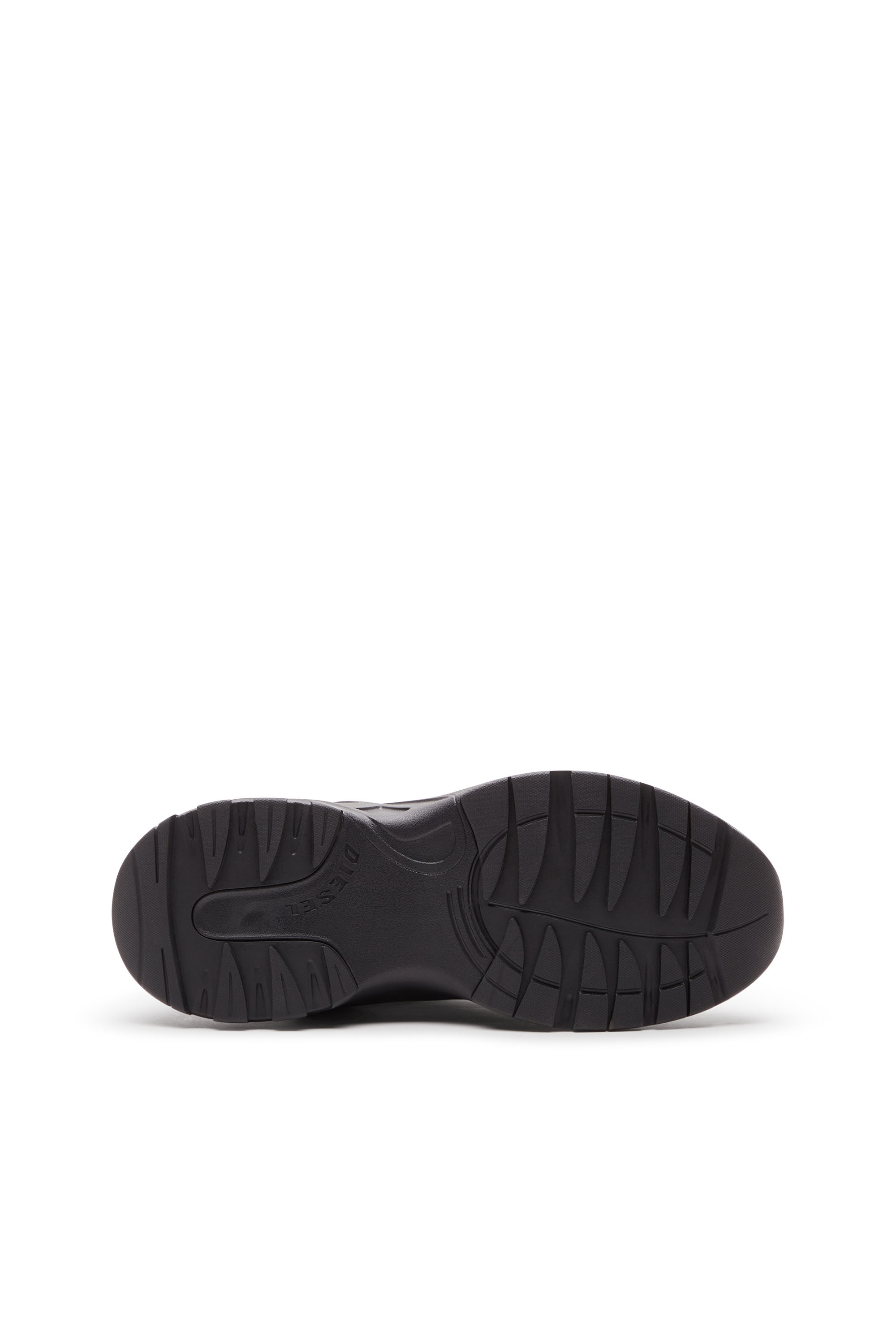 Diesel - S-D-RUNNER X, Unisex S-D-Runner X-Schlupfsneakers mit mattem Oval D-Spann in Schwarz - 4
