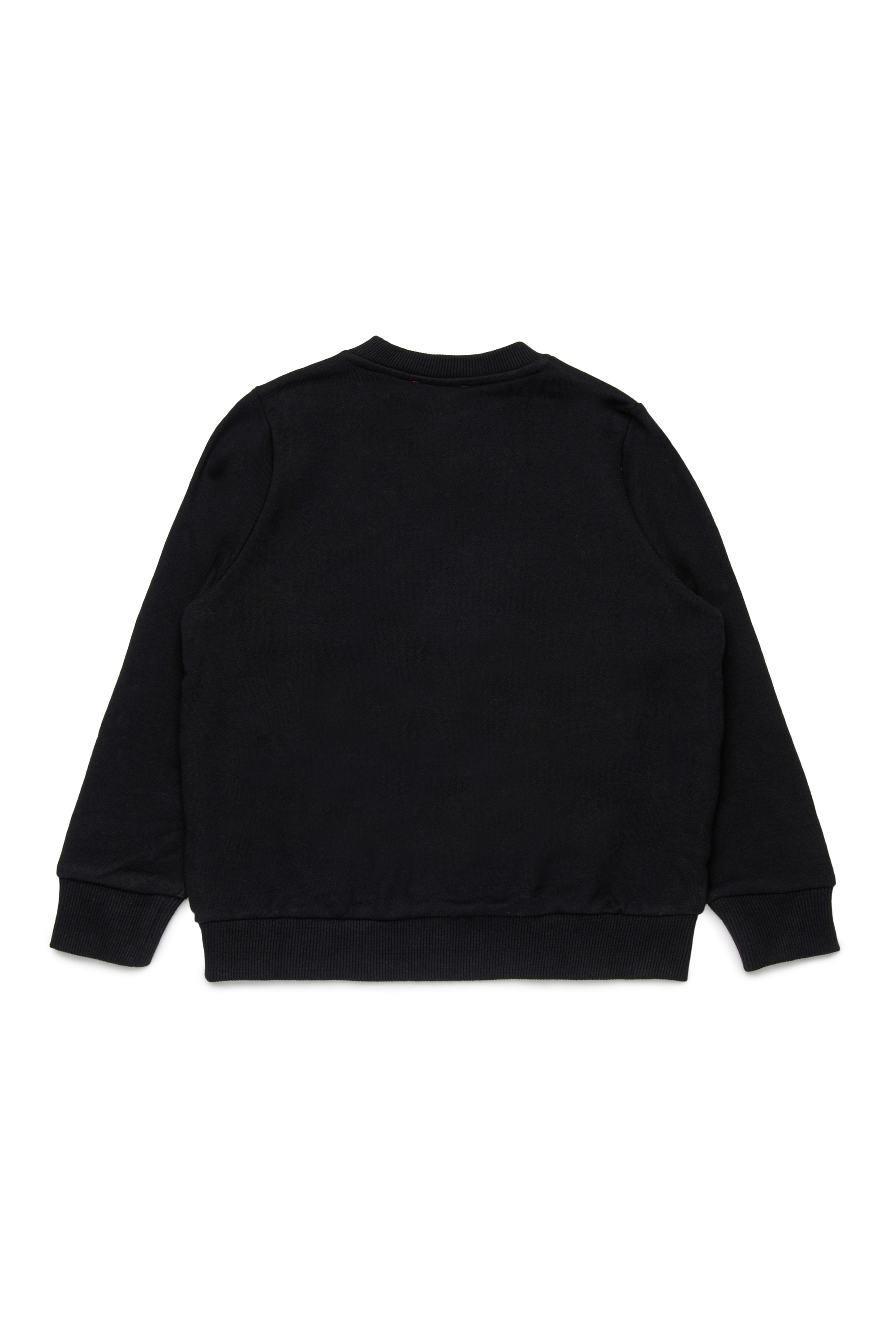 Diesel - SCACUORE, Sweat-shirt avec logo cœur Femme in Noir - 2