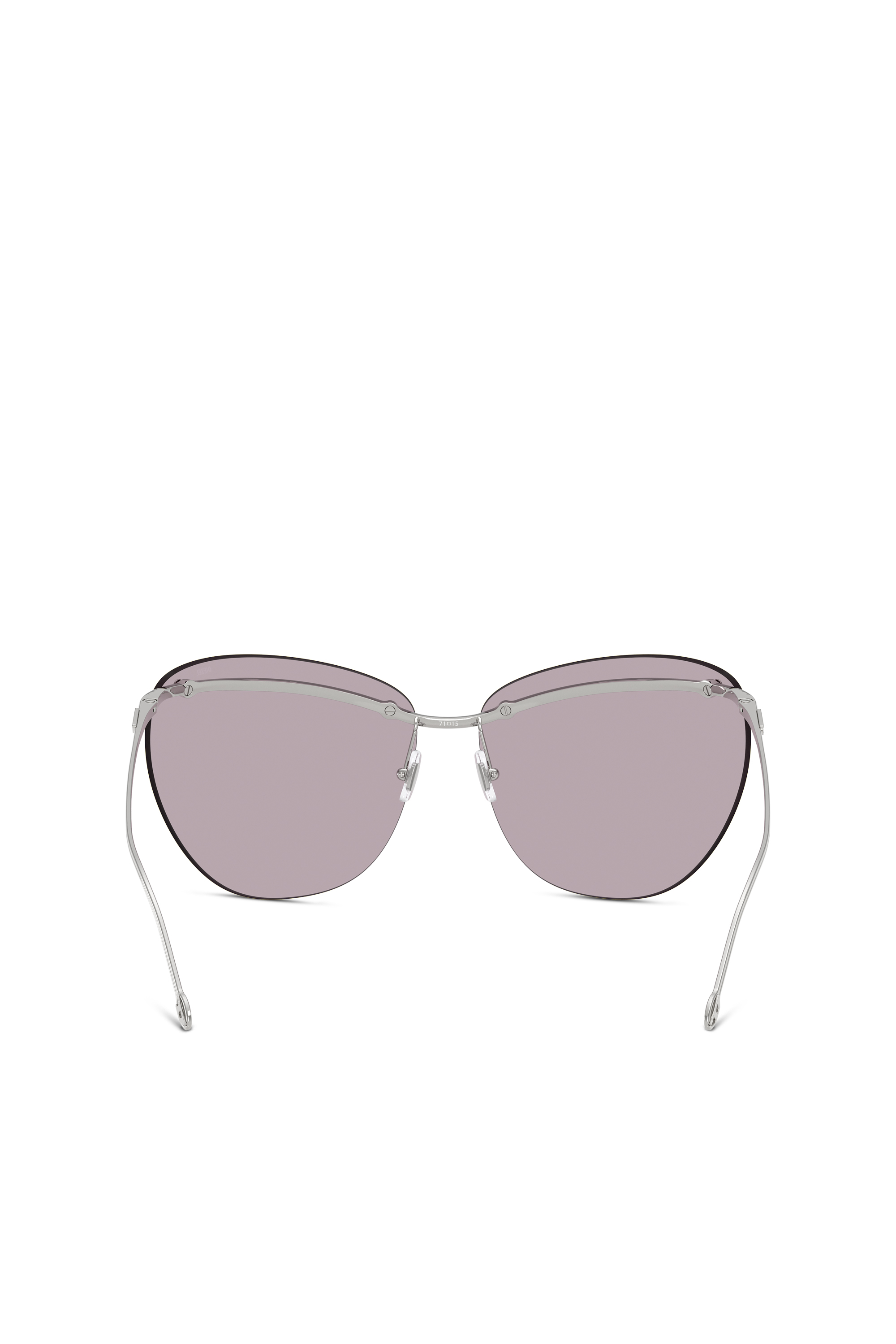 Diesel - 0DL1007, Occhiali da sole avvolgenti Unisex in Marrone - 4