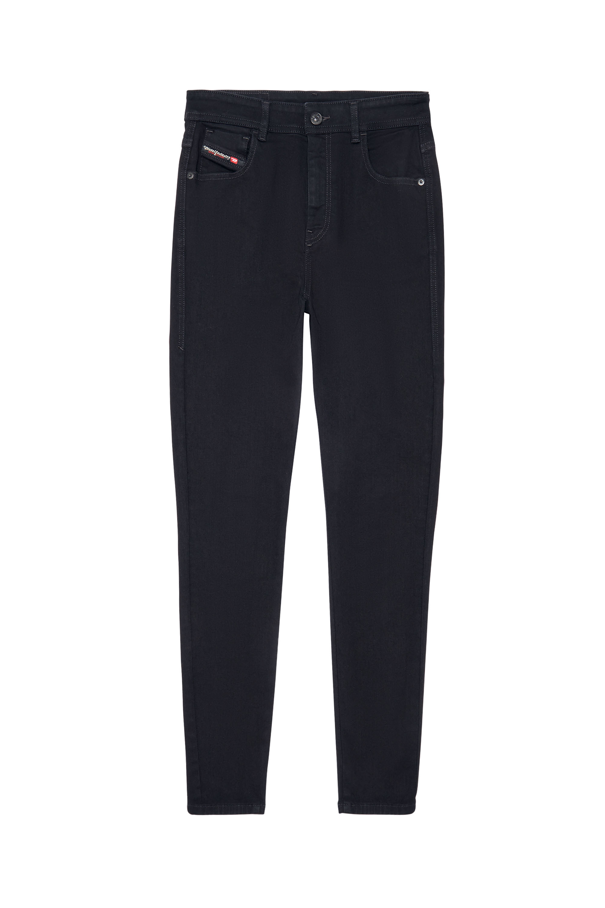 Diesel - Damen Skinny Jeans 1984 Slandy-High 069EF, Schwarz/Dunkelgrau - 3