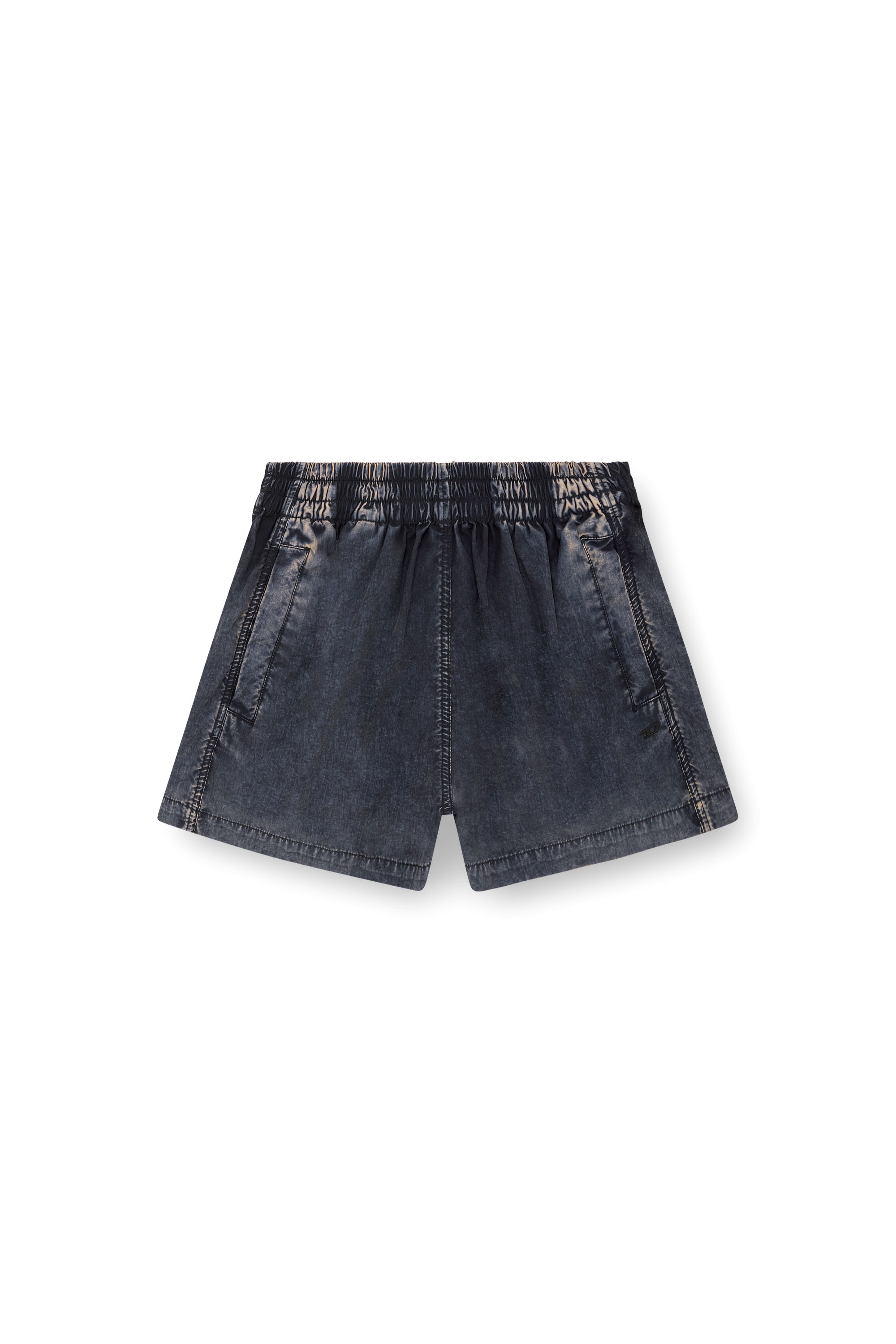 Diesel - S-OUND, Boxer in Taslan trattato Donna in Blu - 3