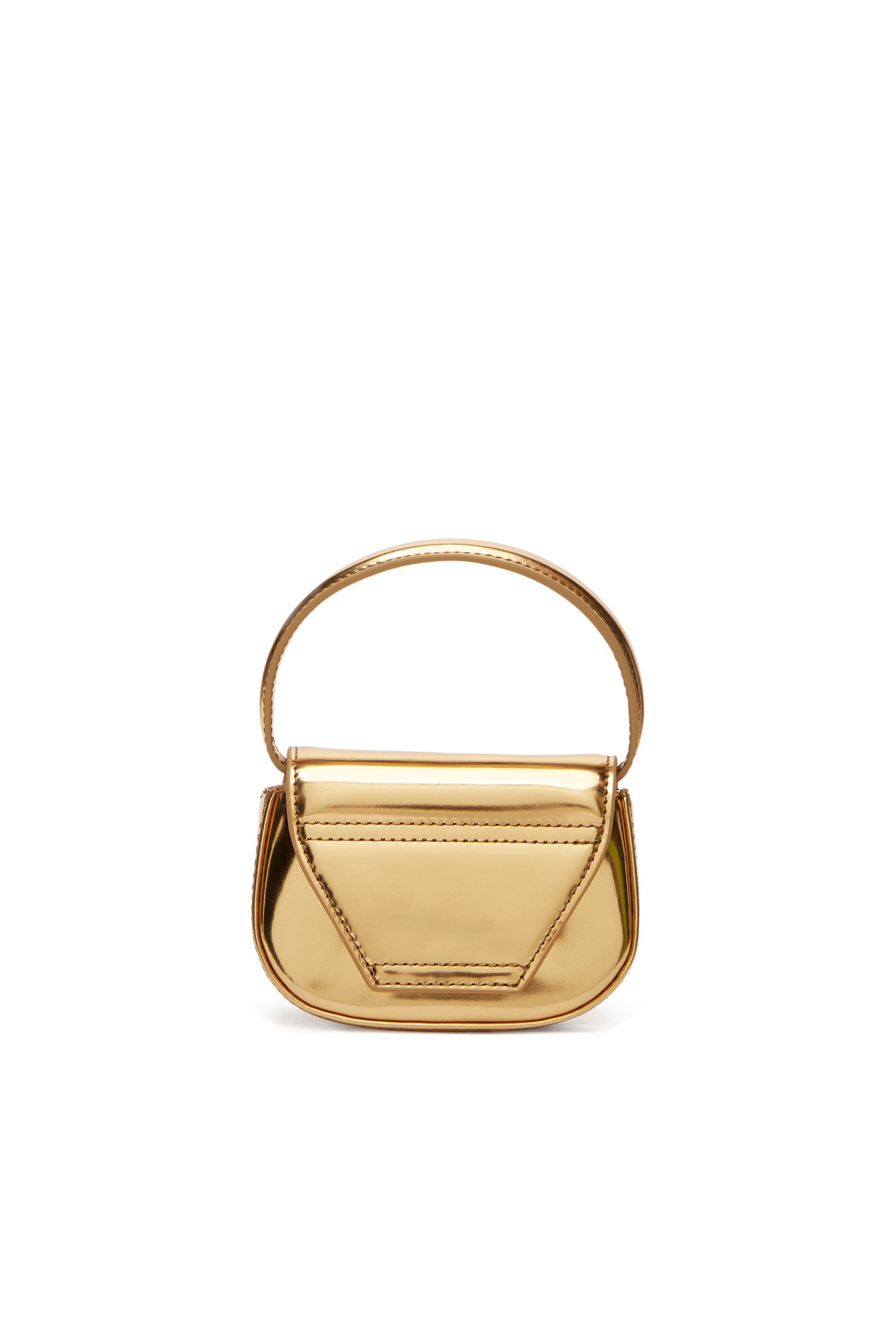 Diesel - 1DR-XS-S, 1DR-XS-S-Mini sac iconique en cuir avec effet miroir Femme in Doré - 2
