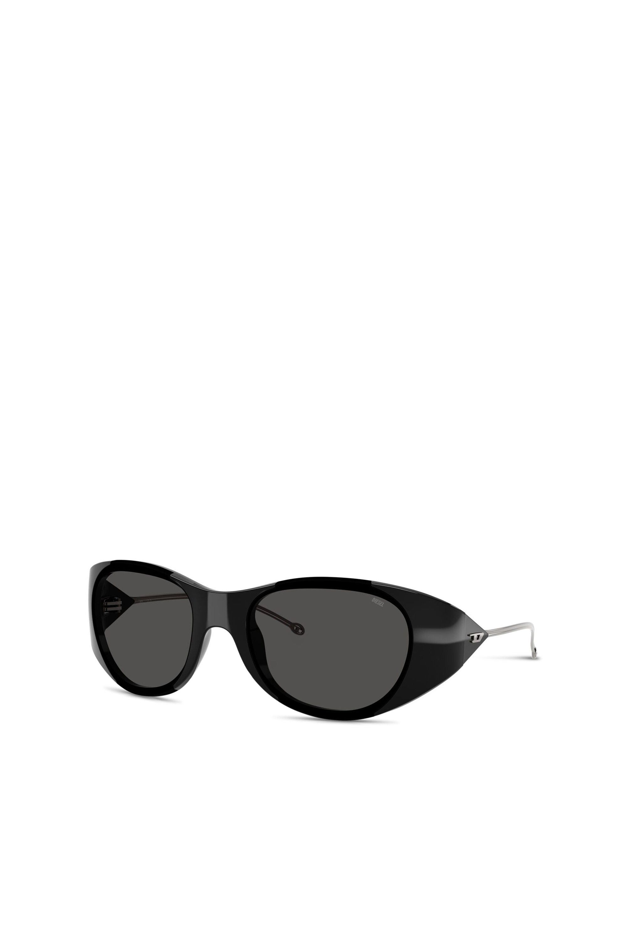 Diesel - 0DL3003, Occhiali da sole ovali Unisex in Grigio - 1