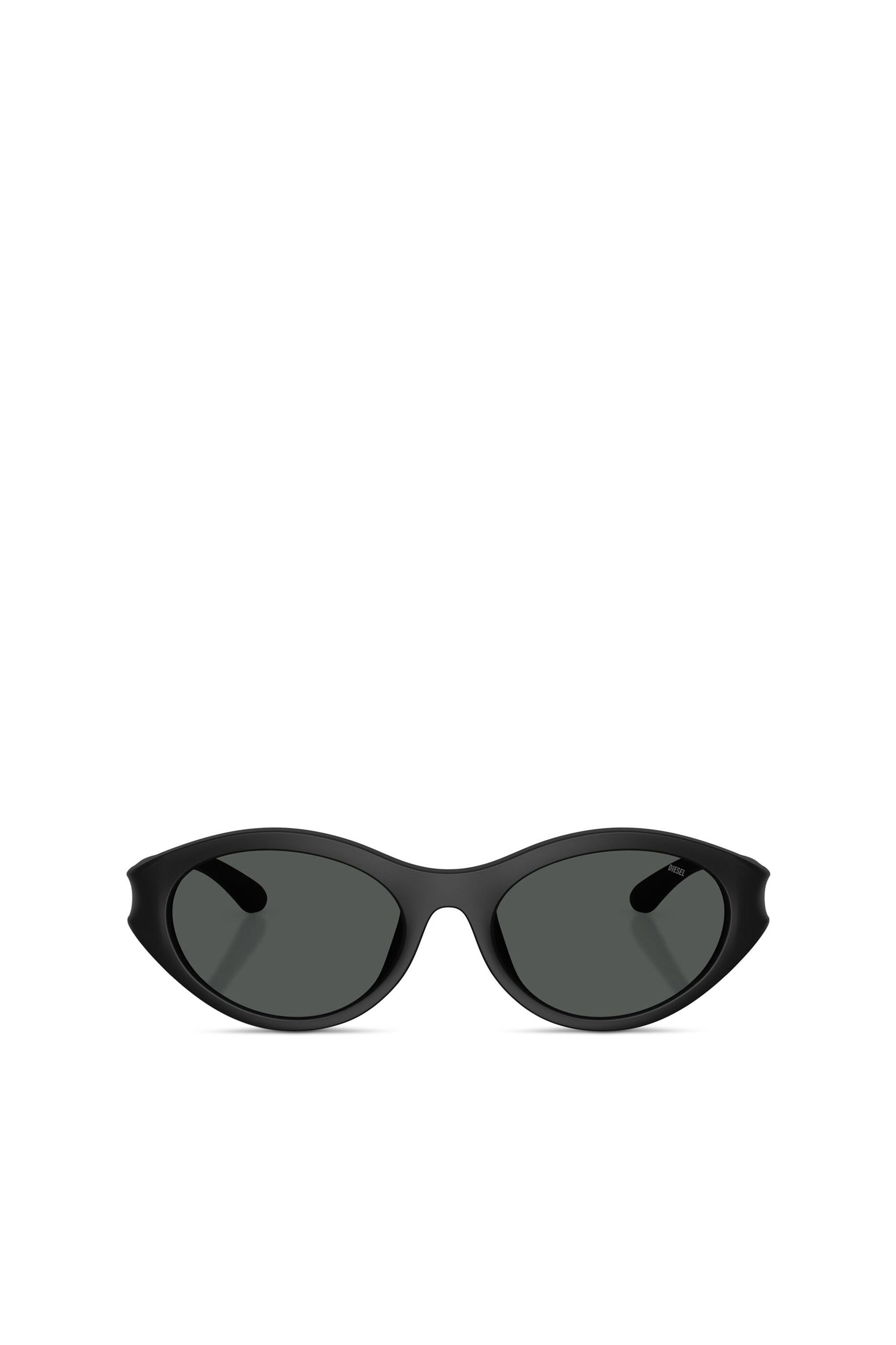 Diesel - 0DL3005U, Occhiali da sole ovali Unisex in Nero - 2