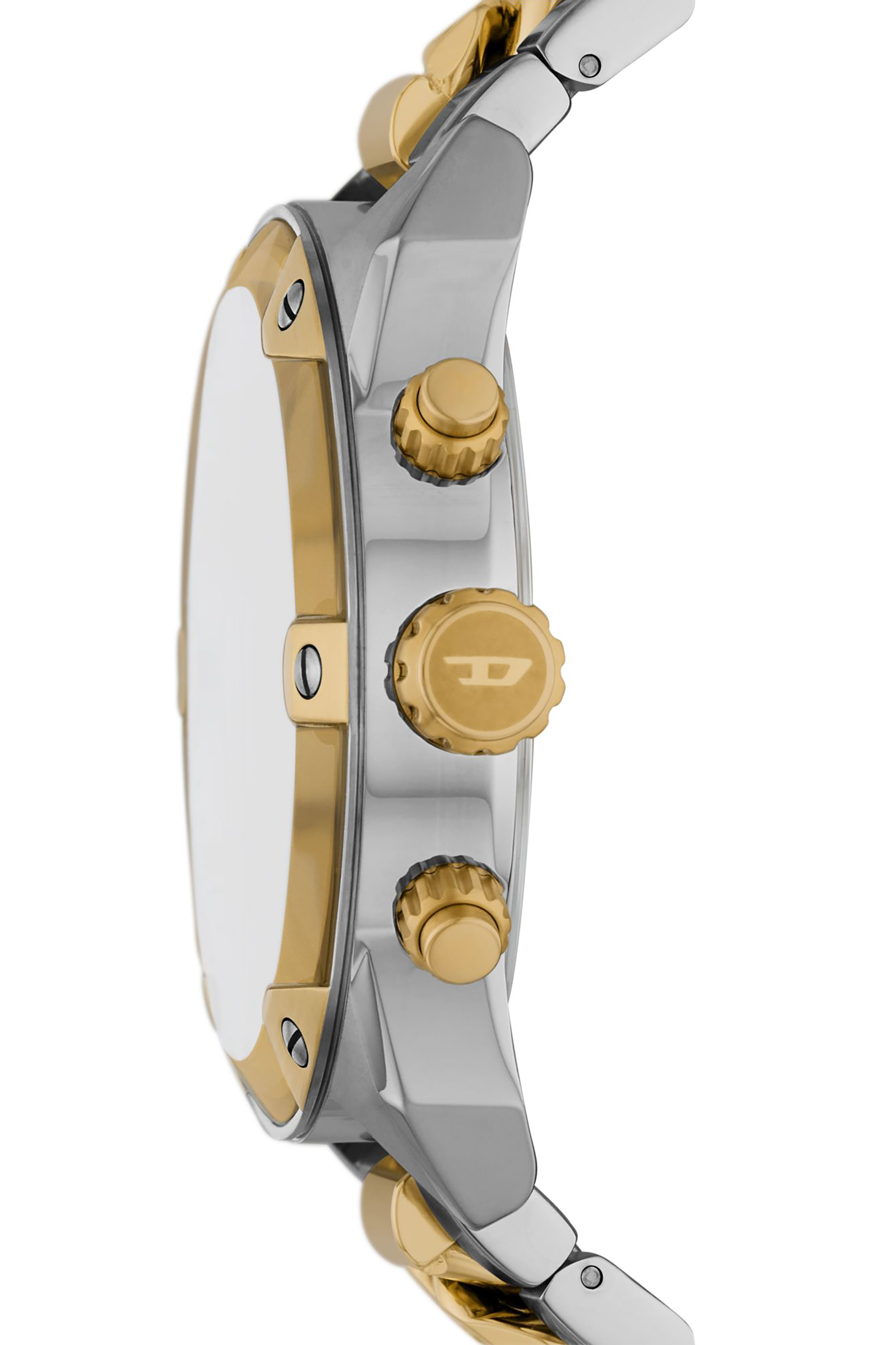 Diesel - DZ4629, Montre Spiked en acier inoxydable Homme in Gris argenté - 3