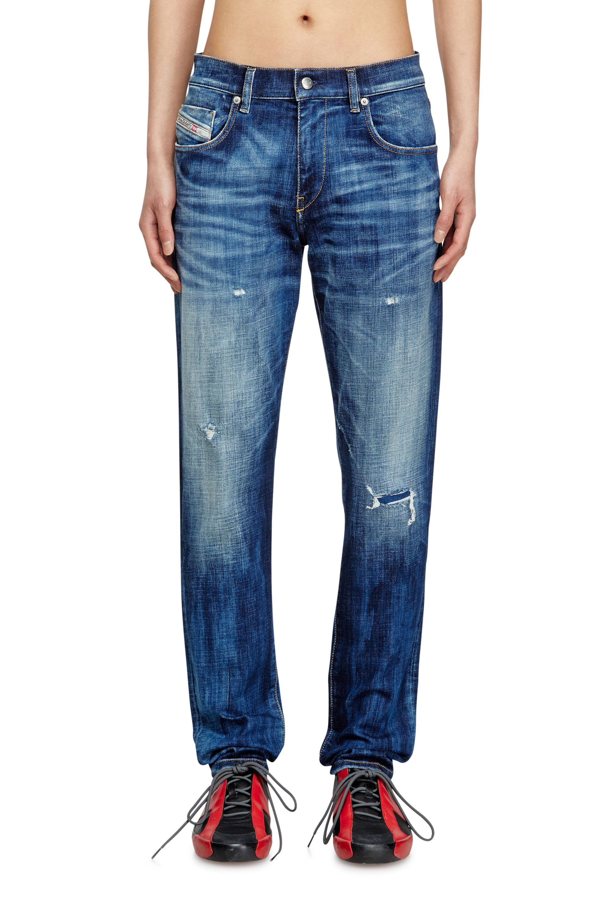 Diesel - Herren Slim Jeans 2019 D-Strukt 09M17, Dunkelblau - 1