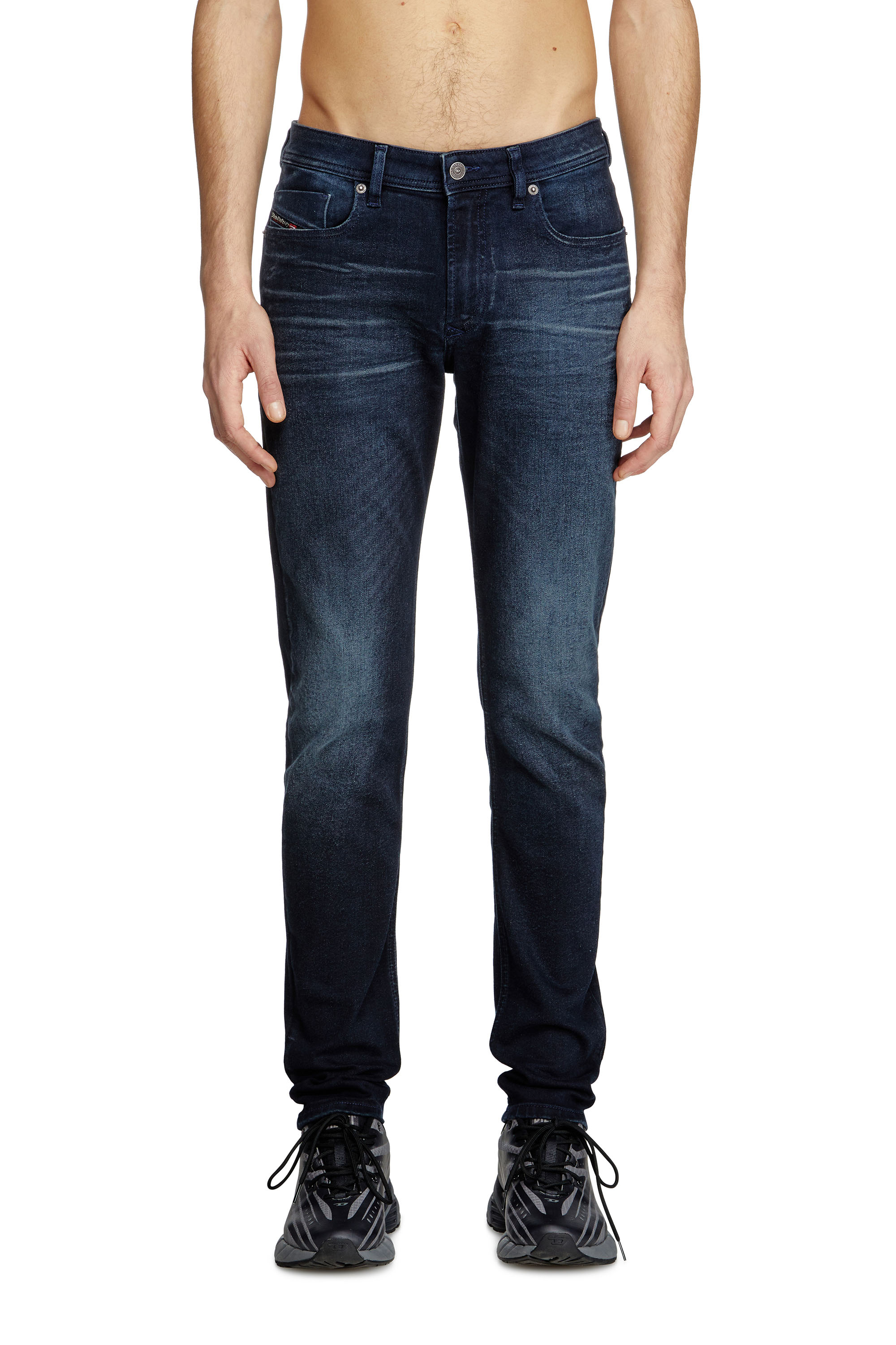 Diesel - Skinny Jeans 1979 Sleenker 0BMBU Uomo, Blu Scuro - Image 2