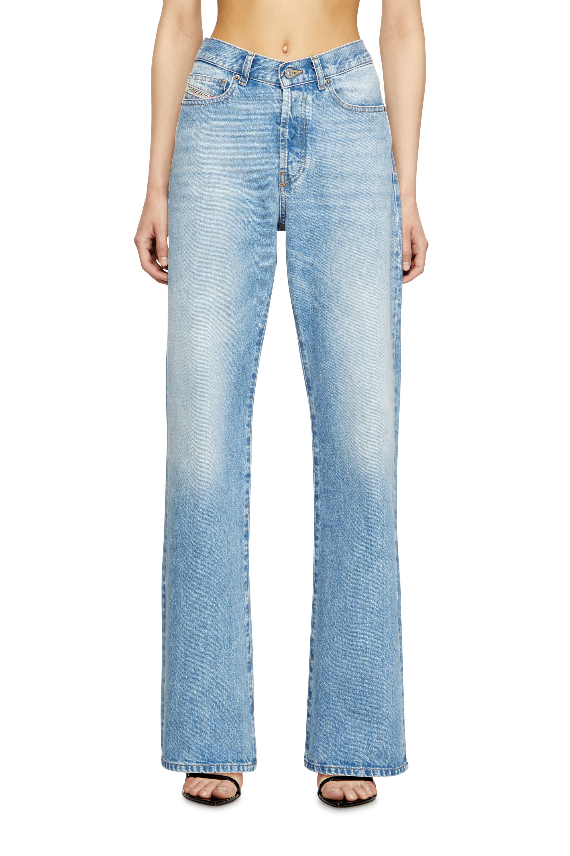 Diesel - Regular Jeans 1971 D-Sent 09I29 Donna, Blu Chiaro - Image 2