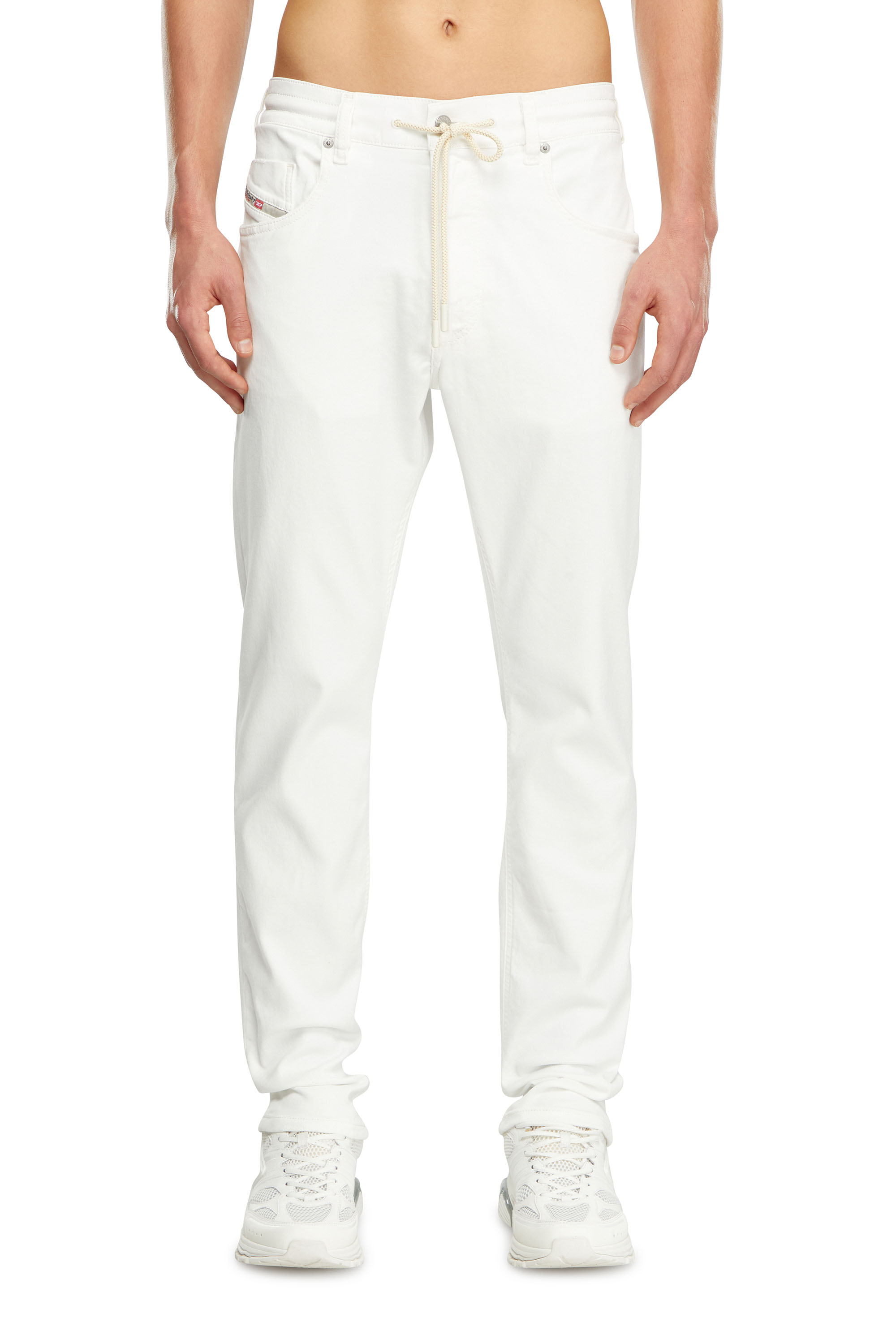 Diesel - Herren Regular 2030 D-Krooley Joggjeans® 068HX, Weiß - 1