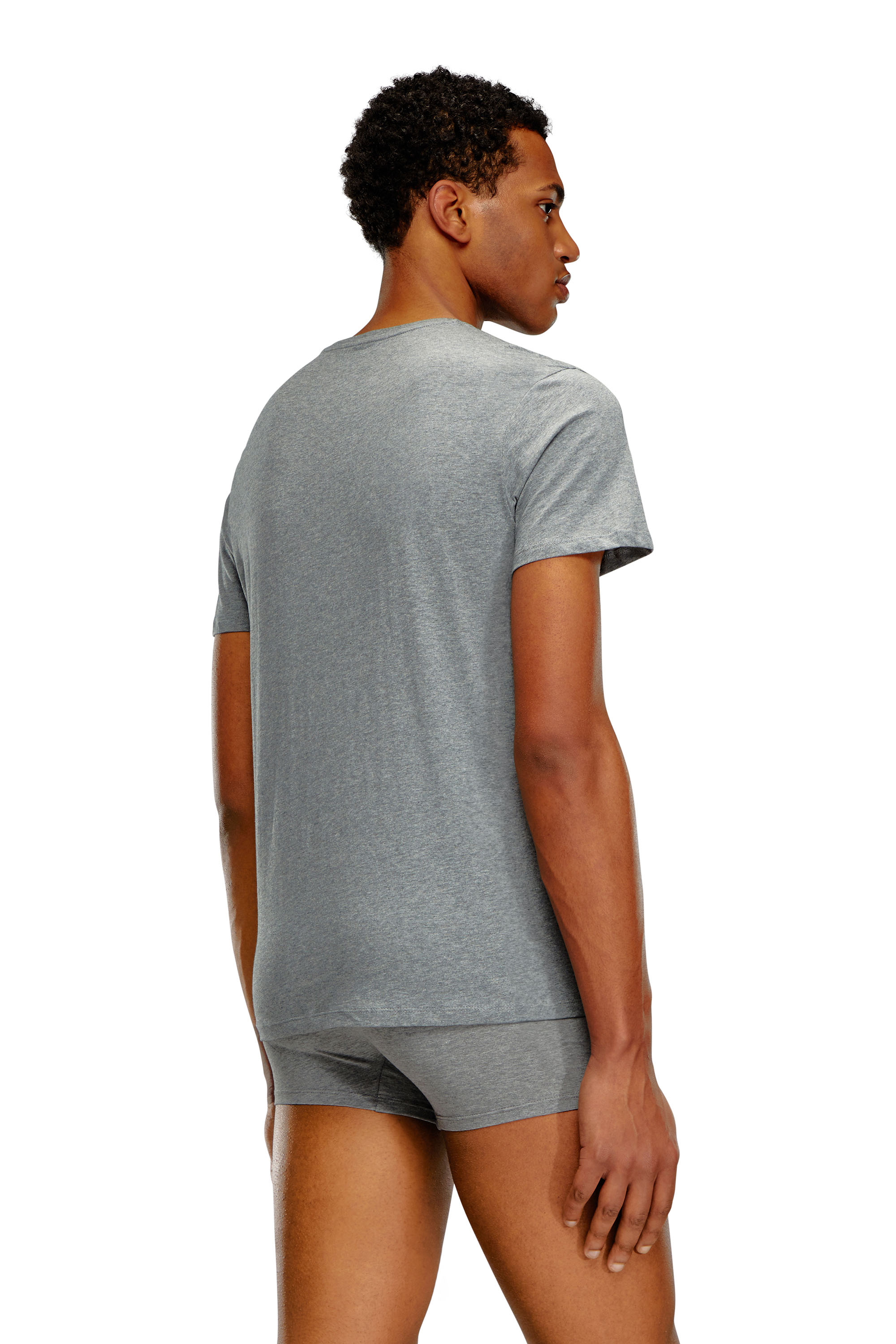 Diesel - UMTEE-JAKETHREEPACK, Set di tre di T-shirt girocollo Uomo in Multicolor - 4