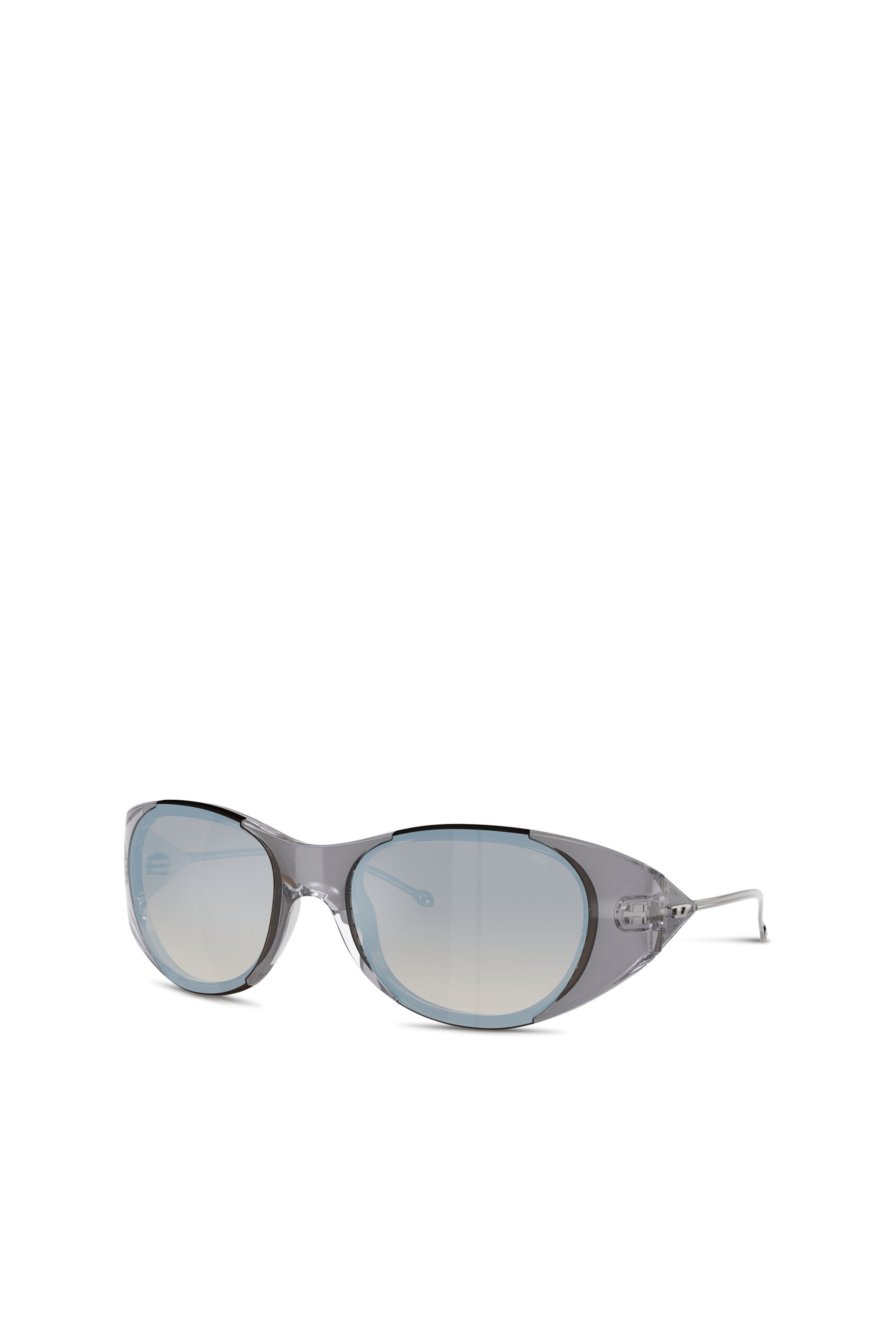 Diesel - 0DL3003, Occhiali da sole ovali Unisex in Grigio - 1