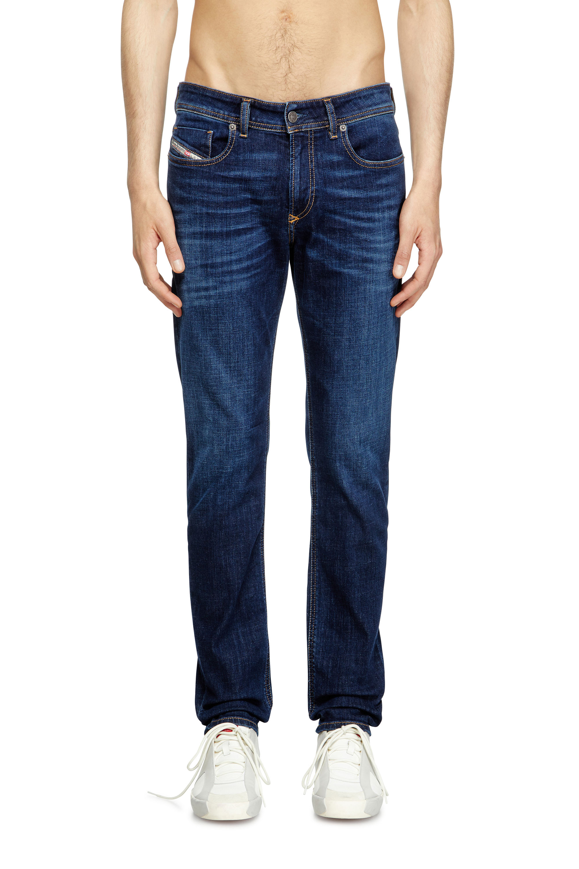 Diesel - Skinny Jeans 1979 Sleenker 09J17 Uomo, Blu Scuro - Image 2