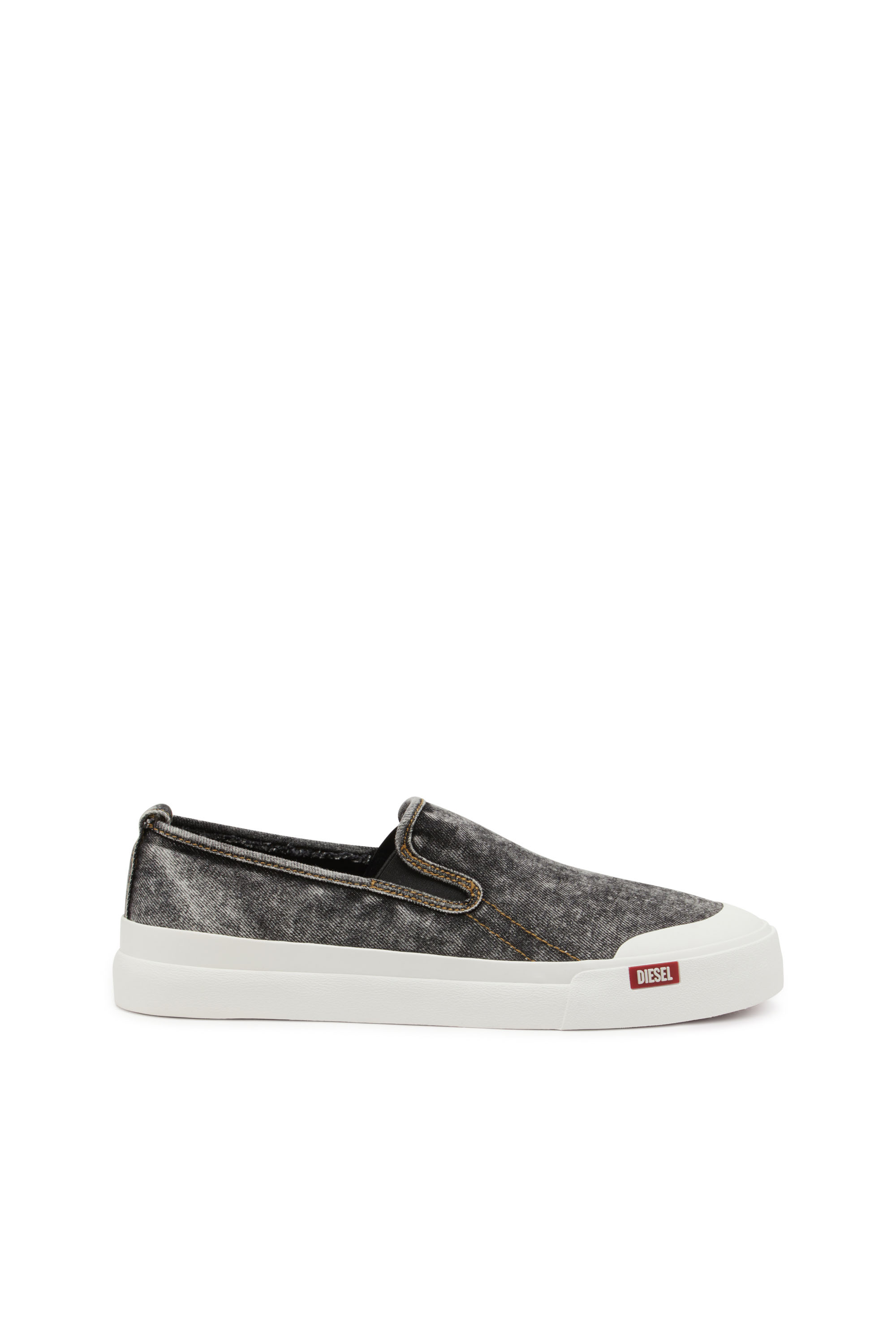 Diesel - S-ATHOS NMD SO, Herren S-Athos-Slip-on-Sneakers aus Denim in Schwarz - 1