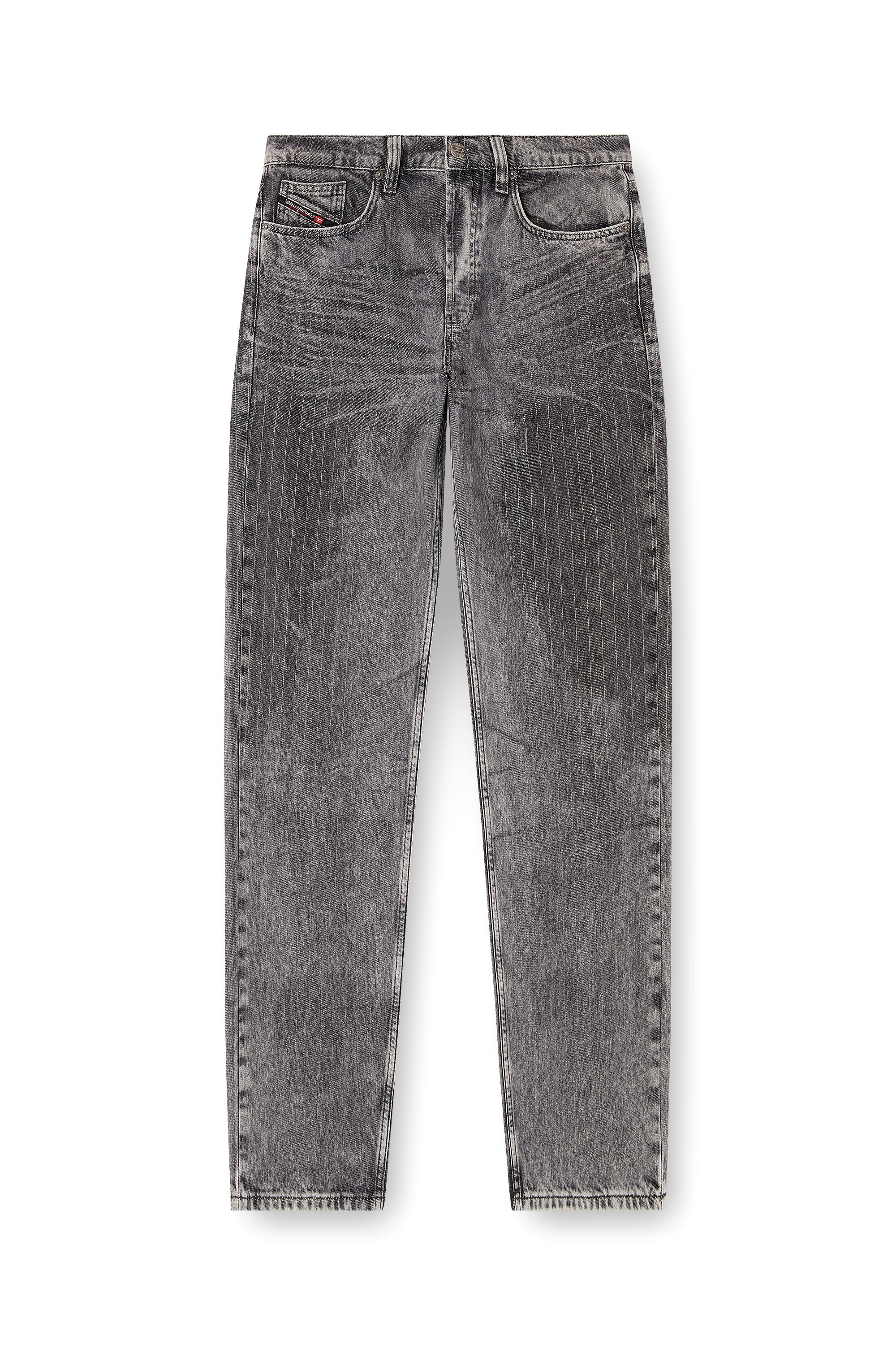 Diesel - Regular Jeans 2024 D-Macs 0ABCU Uomo, Grigio Chiaro - Image 3