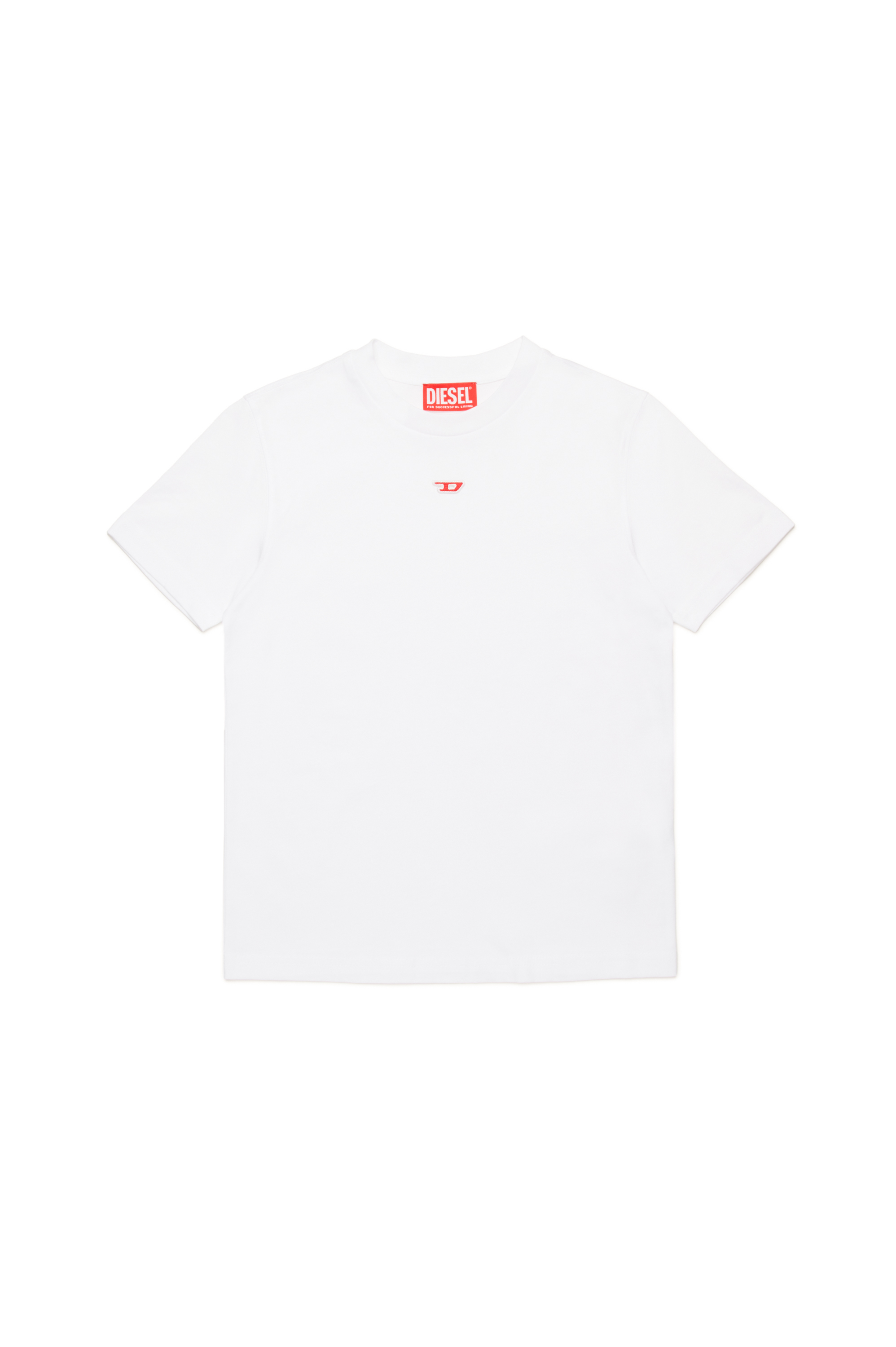 Diesel - TDIEGORD, Unisex T-Shirt mit D-Logo in Weiß - 1