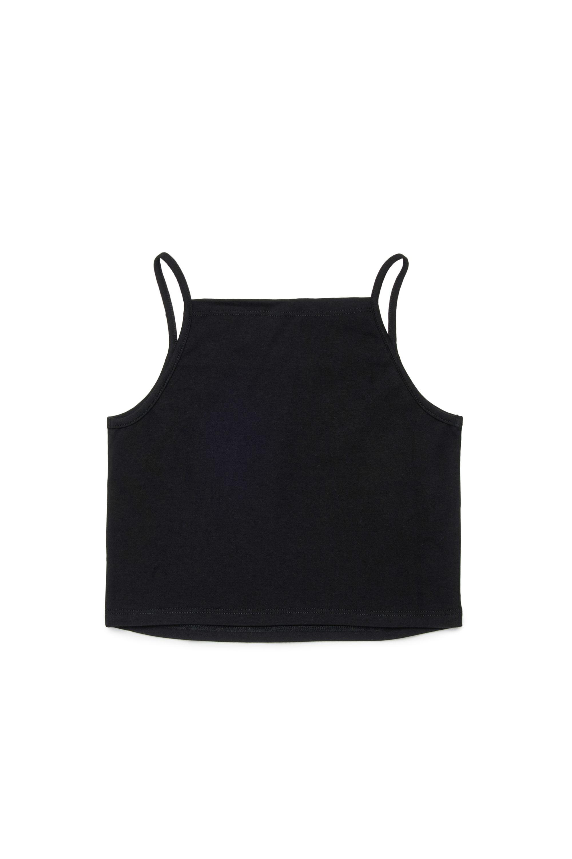 Diesel - TRIND, Caraco avec logo Oval D en cristal Femme in Noir - 2