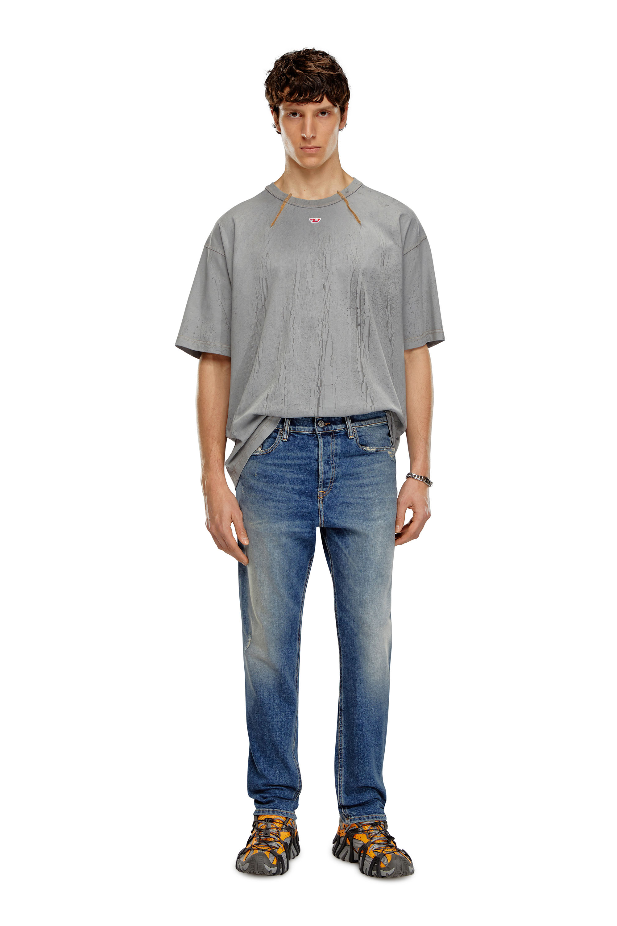 Diesel - Regular Jeans 2005 D-Fining 09H45 Uomo, Blu medio - Image 2