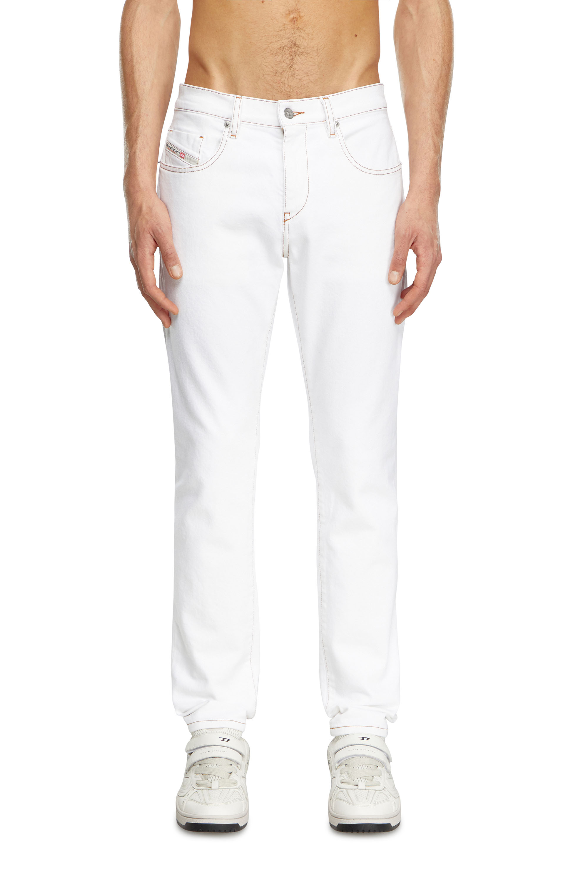 Diesel - Herren Slim Jeans 2019 D-Strukt 09K05, Weiß - 1