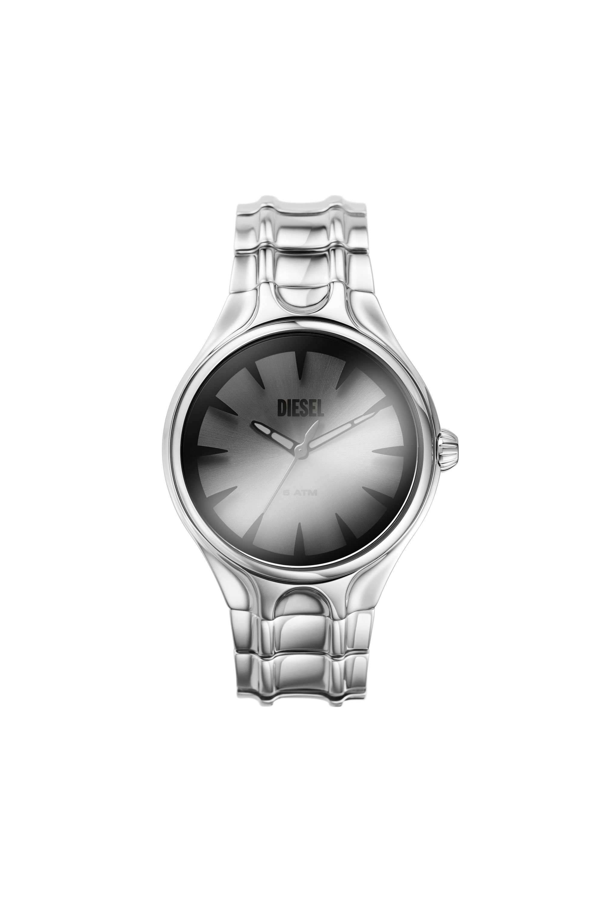 Diesel - DZ2205 WATCH, Herren Streamline Armbanduhr aus Edelstahl mit drei Zeigern in Silber - 1