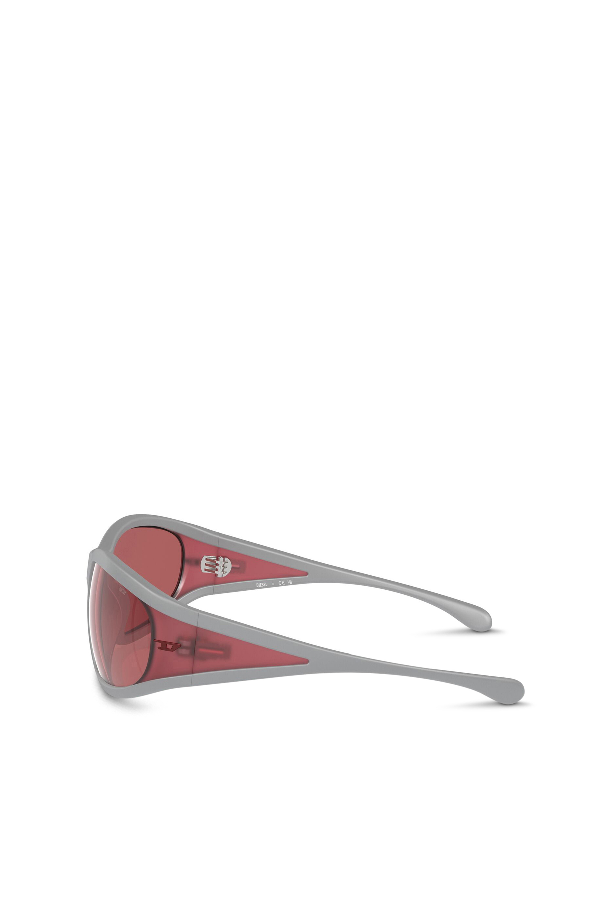 Diesel - 0DL3002, Occhiale in acetato con forma rettangolare Unisex in Multicolor - 3
