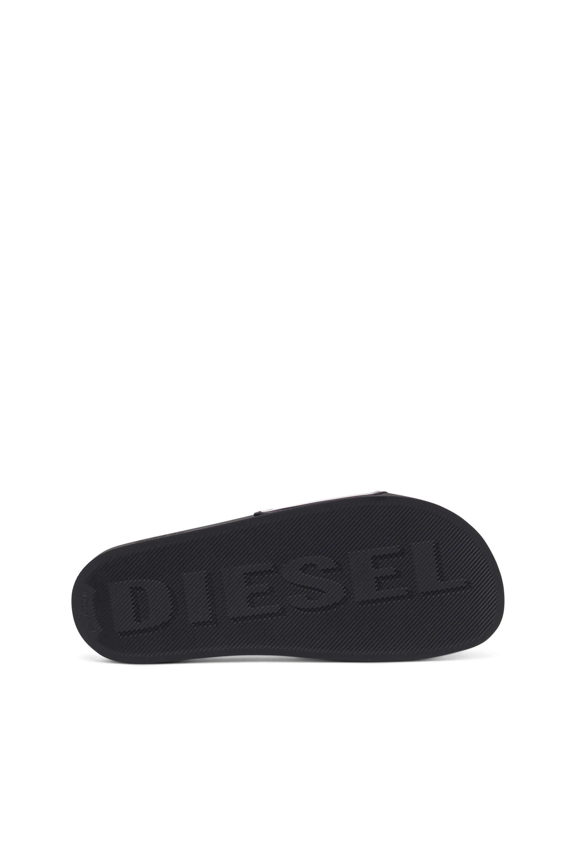 Diesel - SA-MAYEMI CC W, Damen Sa-Mayemi-Pantoletten aus Gummi mit Logoprägung in Schwarz - 4