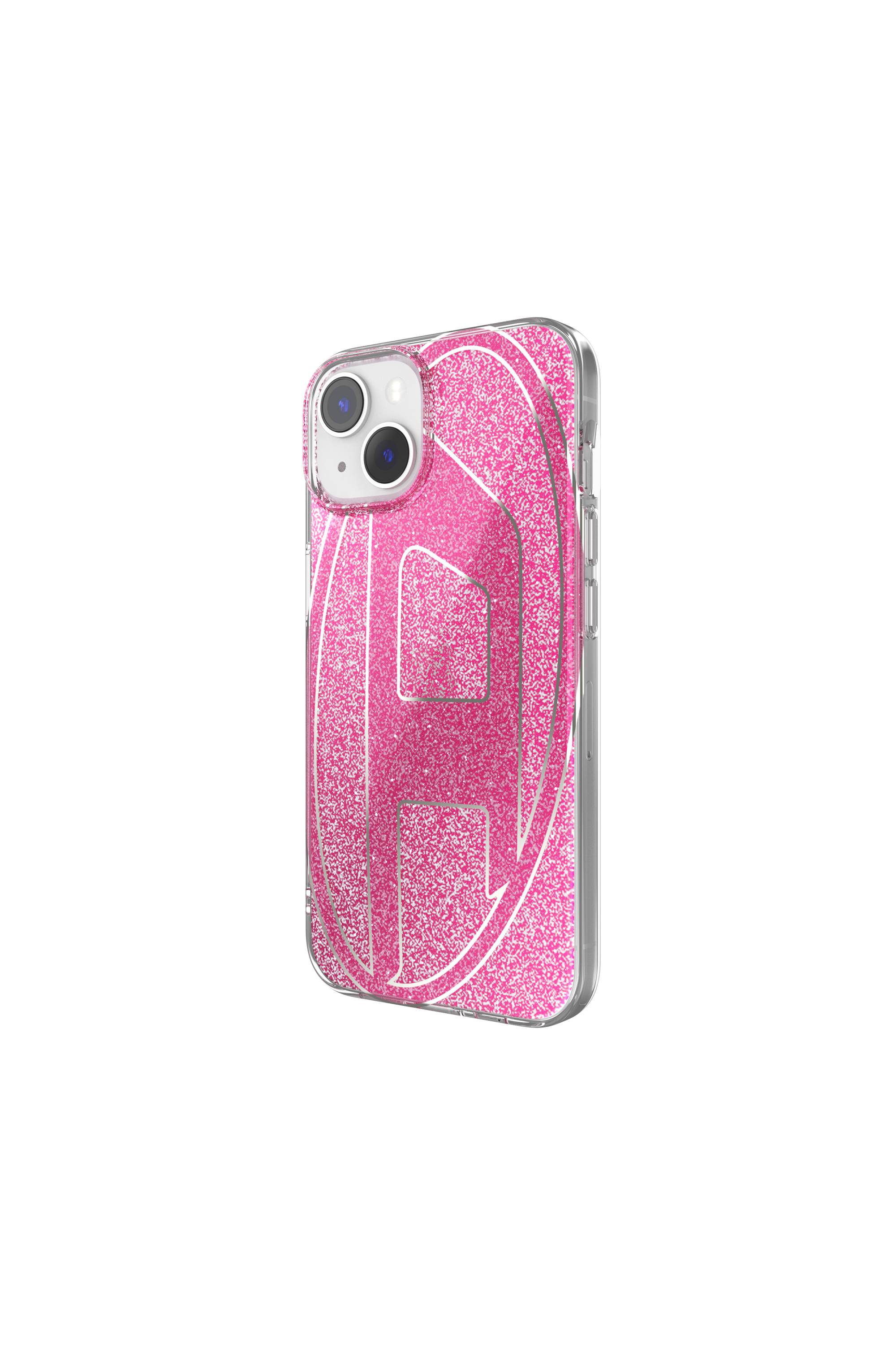 Diesel - 60034 AOP CASE, Unisex Glitter Case für iP 13/ 14 in Rosa - 4